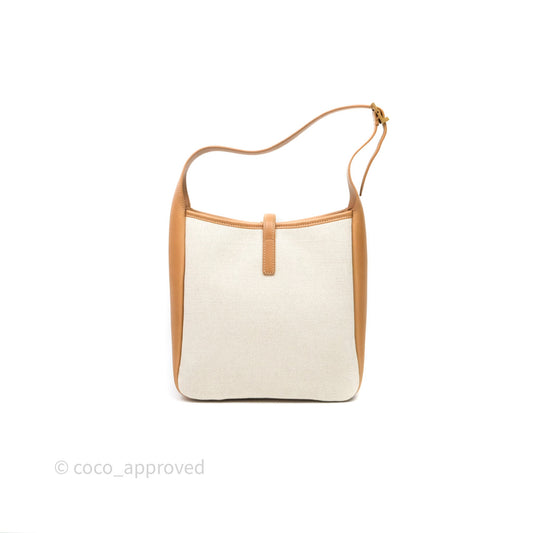 Saint Laurent Small ‘Le 5 a 7’ Hobo Bag Canvas