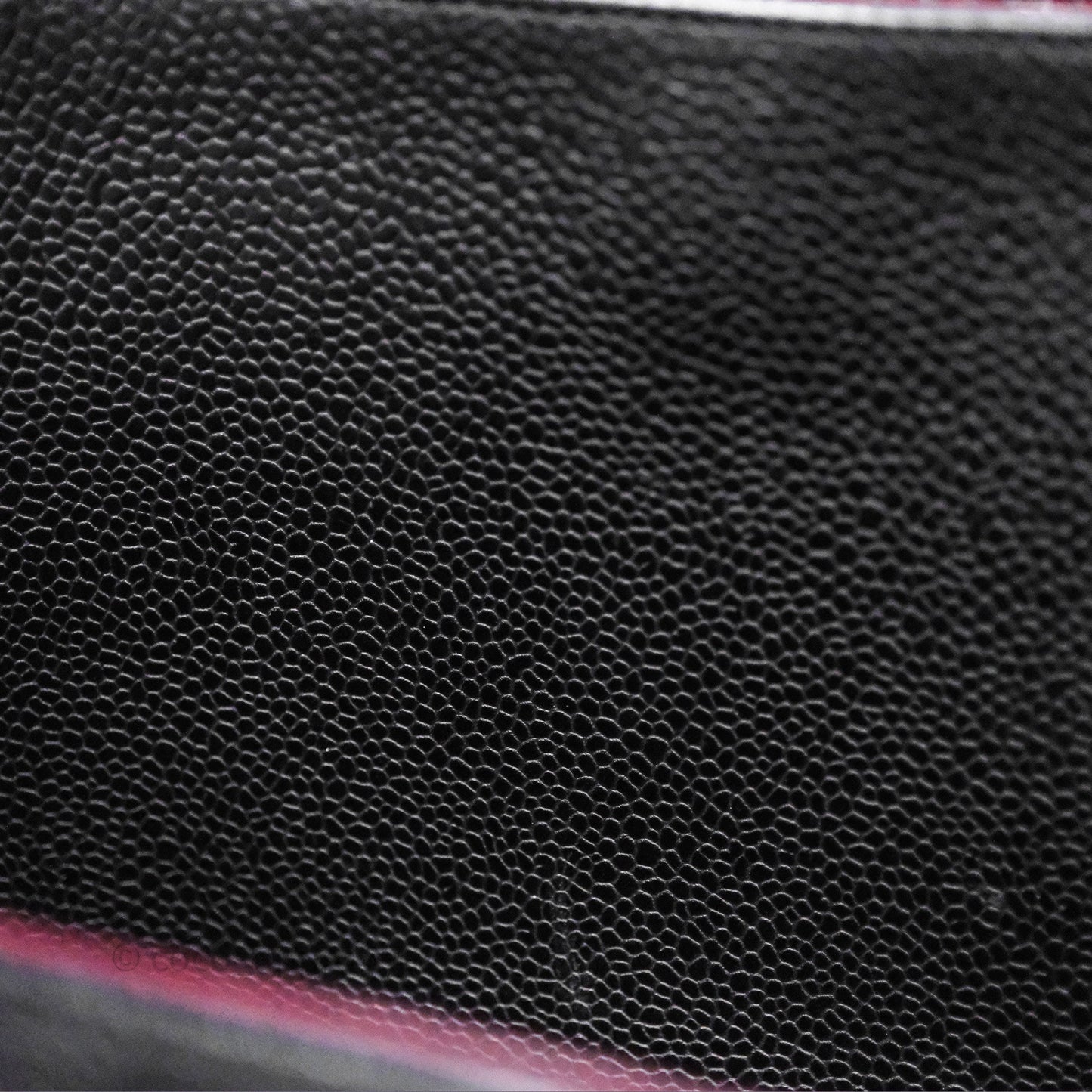 Chanel Quilted Maxi Double Flap Black Caviar Silver Hardware