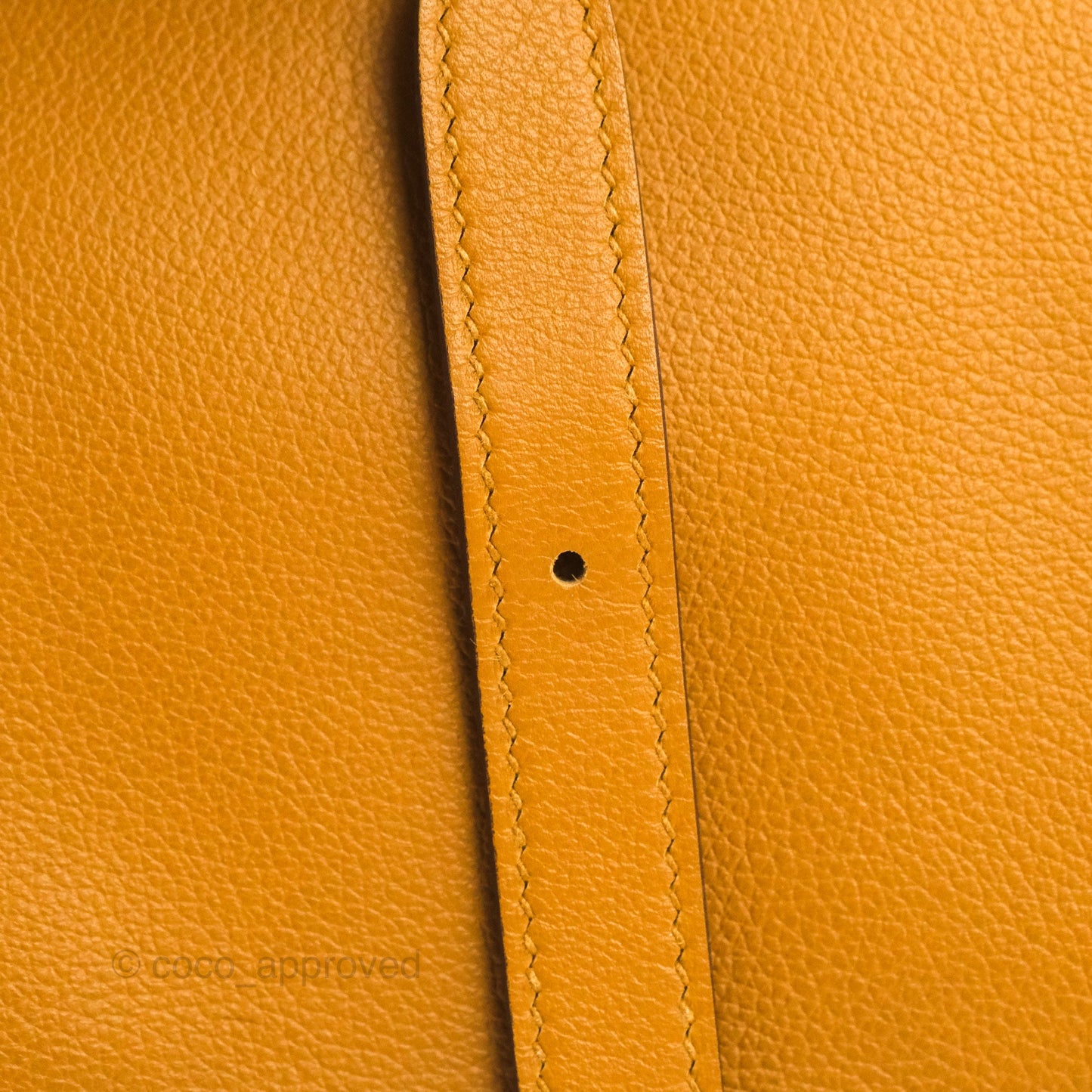 Hermès Halzan 25 Caramel Evercolour Gold Hardware
