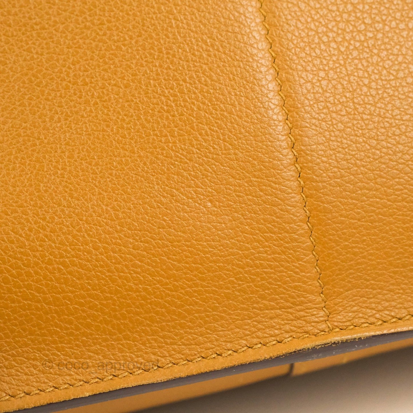 Hermès Halzan 25 Caramel Evercolour Gold Hardware