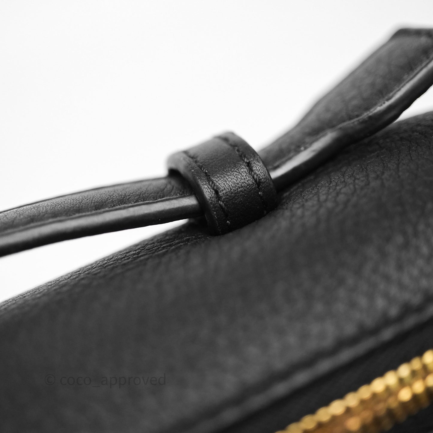 Loro Piana Extra Pocket L19 Black Grained Calfskin