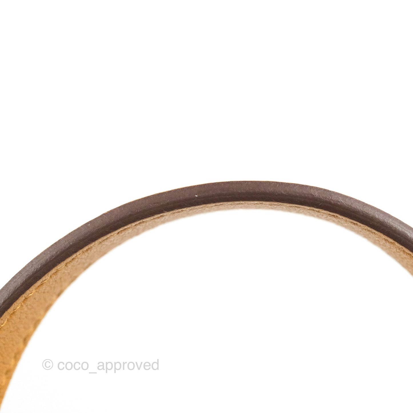 Hermès Halzan 25 Caramel Evercolour Gold Hardware