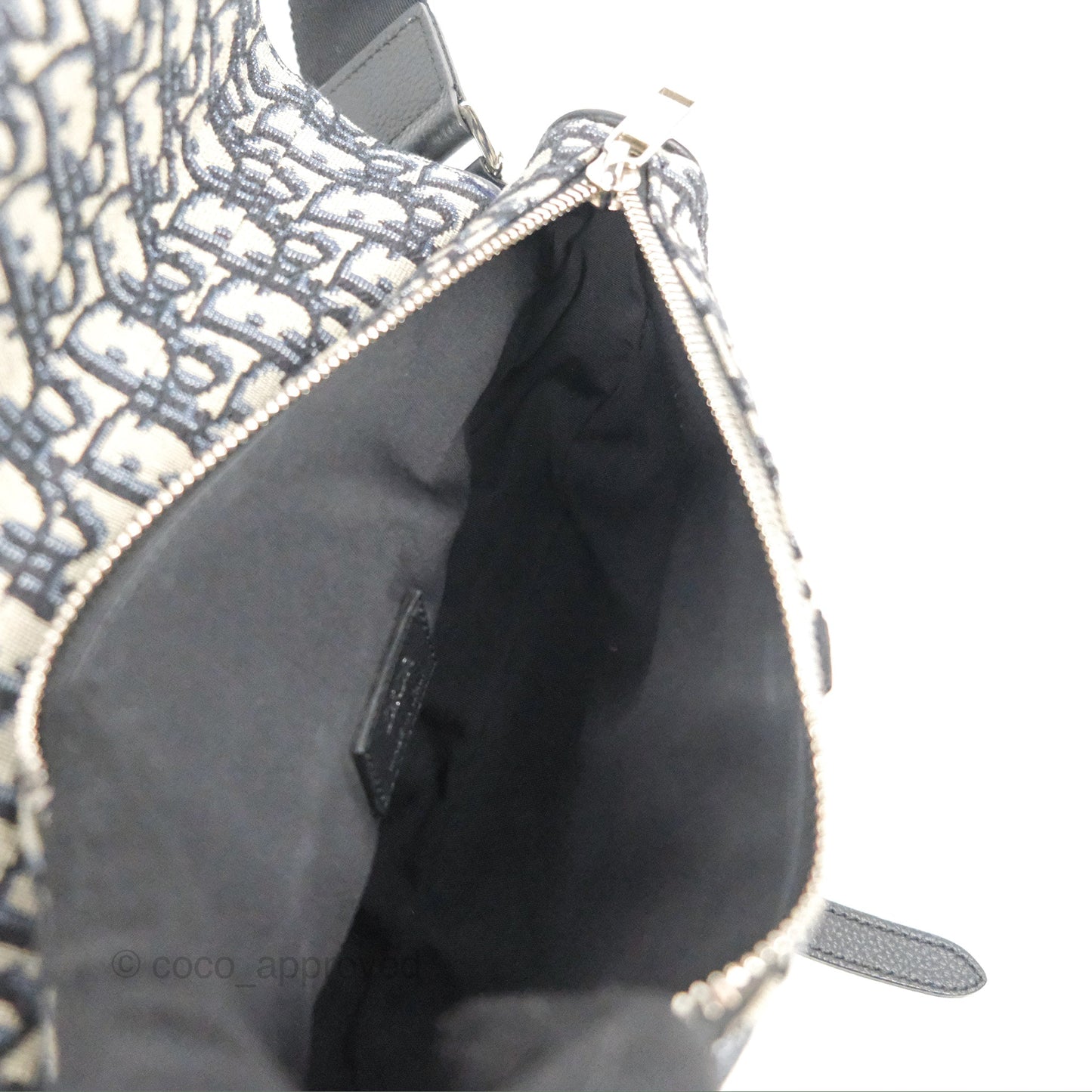 Dior Men's Saddle Bag Dior Oblique Jacquard