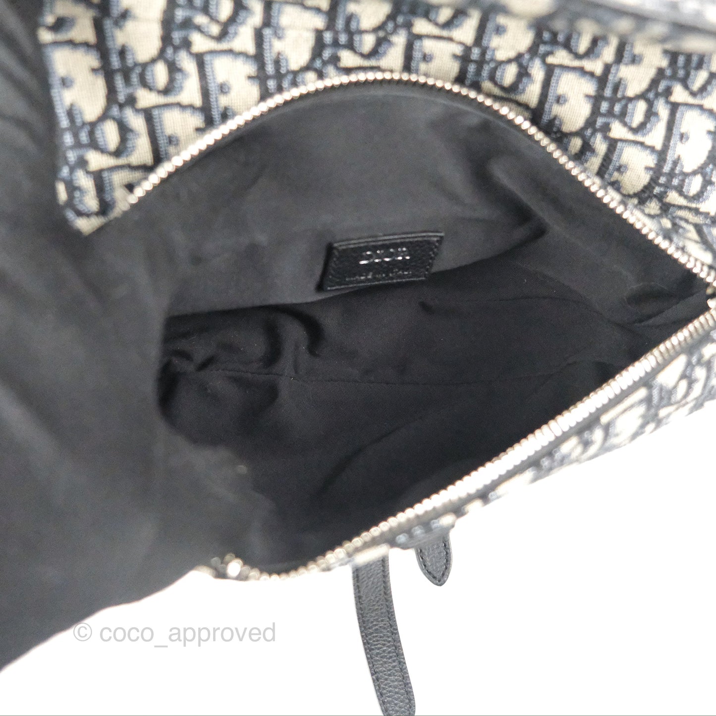 Dior Men's Saddle Bag Dior Oblique Jacquard
