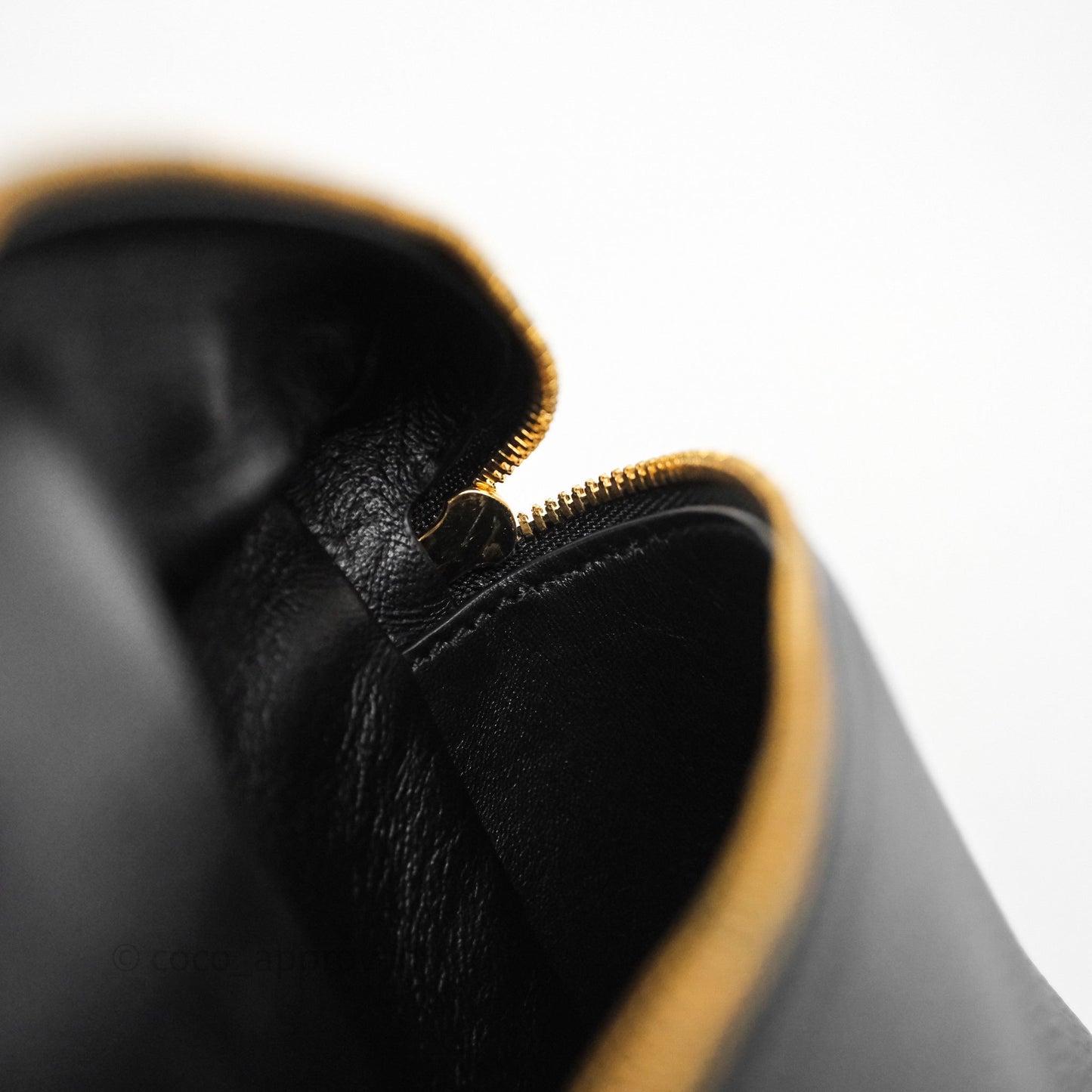 Loro Piana Extra Pocket L19 Black Grained Calfskin