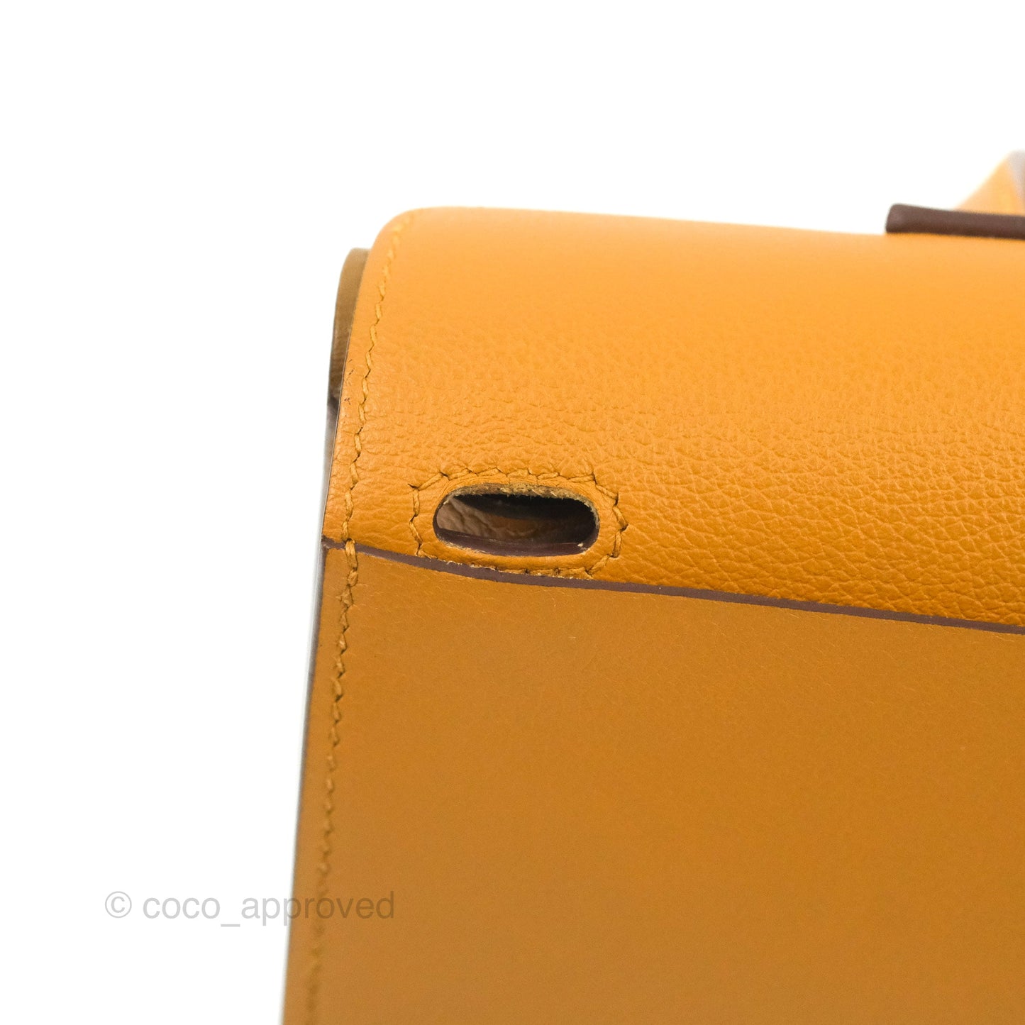 Hermès Halzan 25 Caramel Evercolour Gold Hardware