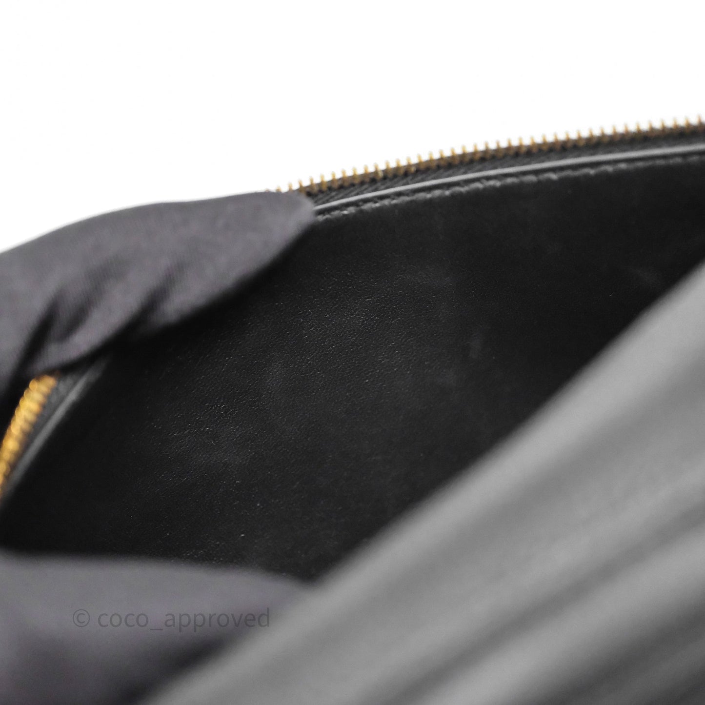 Loro Piana Extra Pocket L19 Black Grained Calfskin