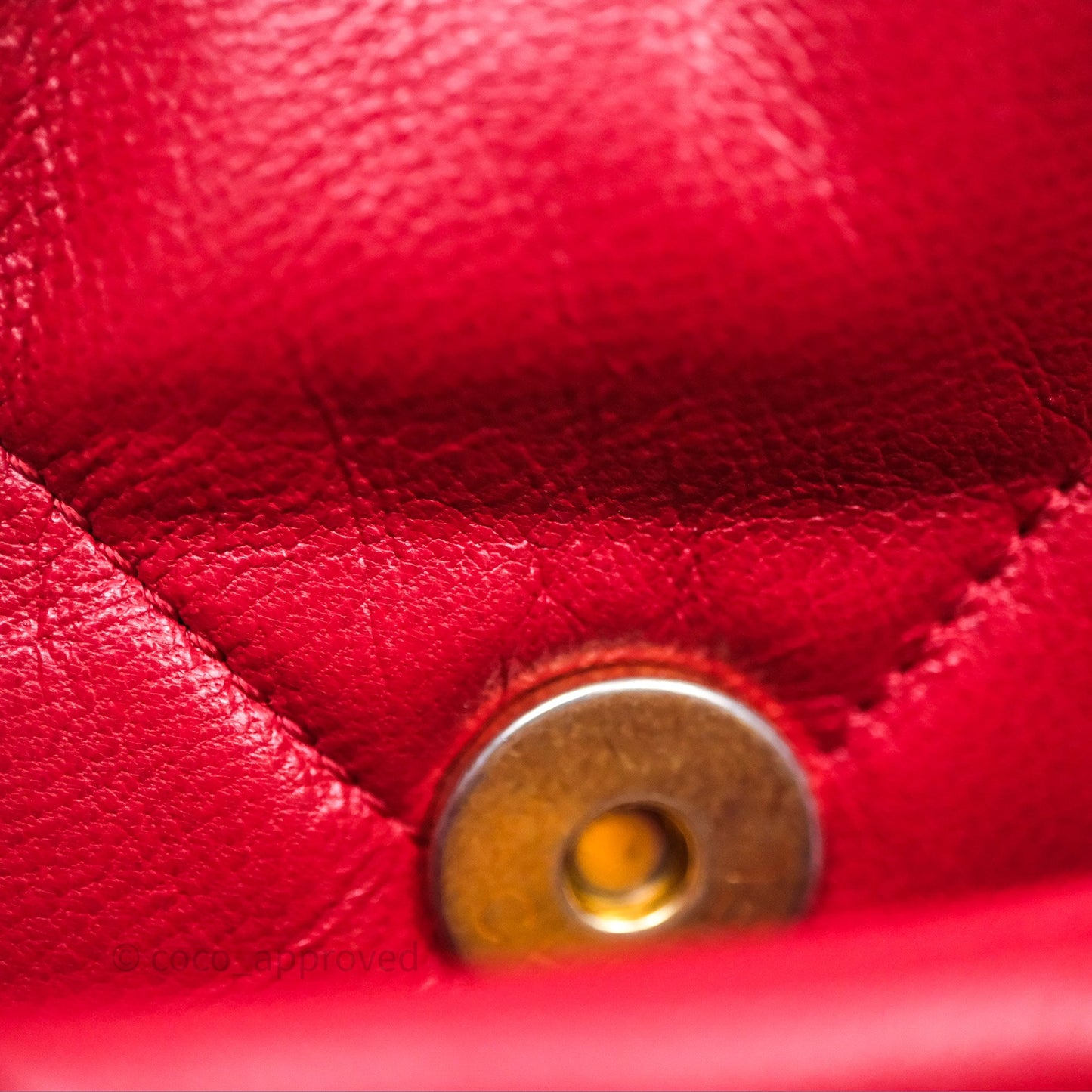 Chanel 19 Small Red Mixed Hardware