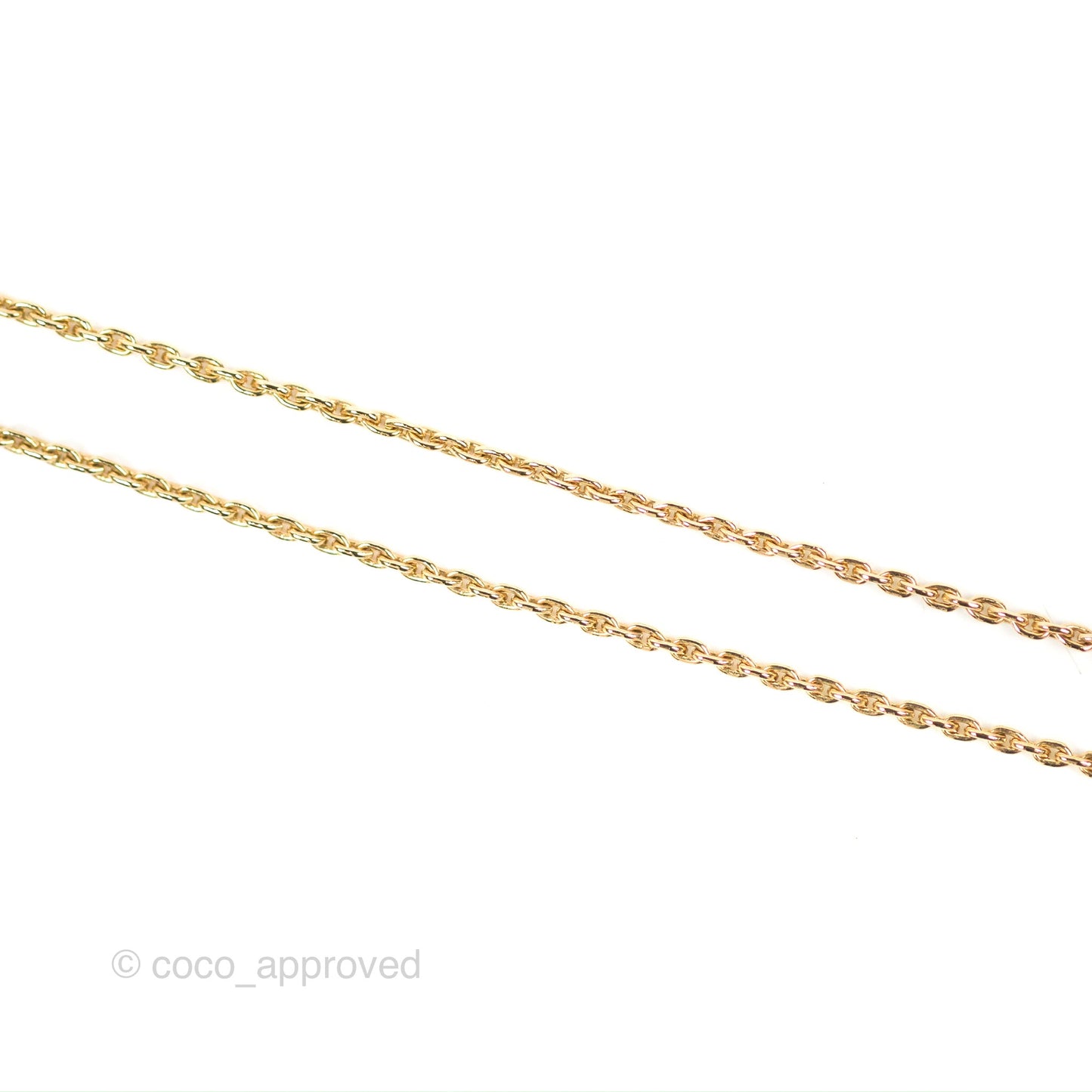 Chanel CC Resin Black Necklace Gold Tone 22A