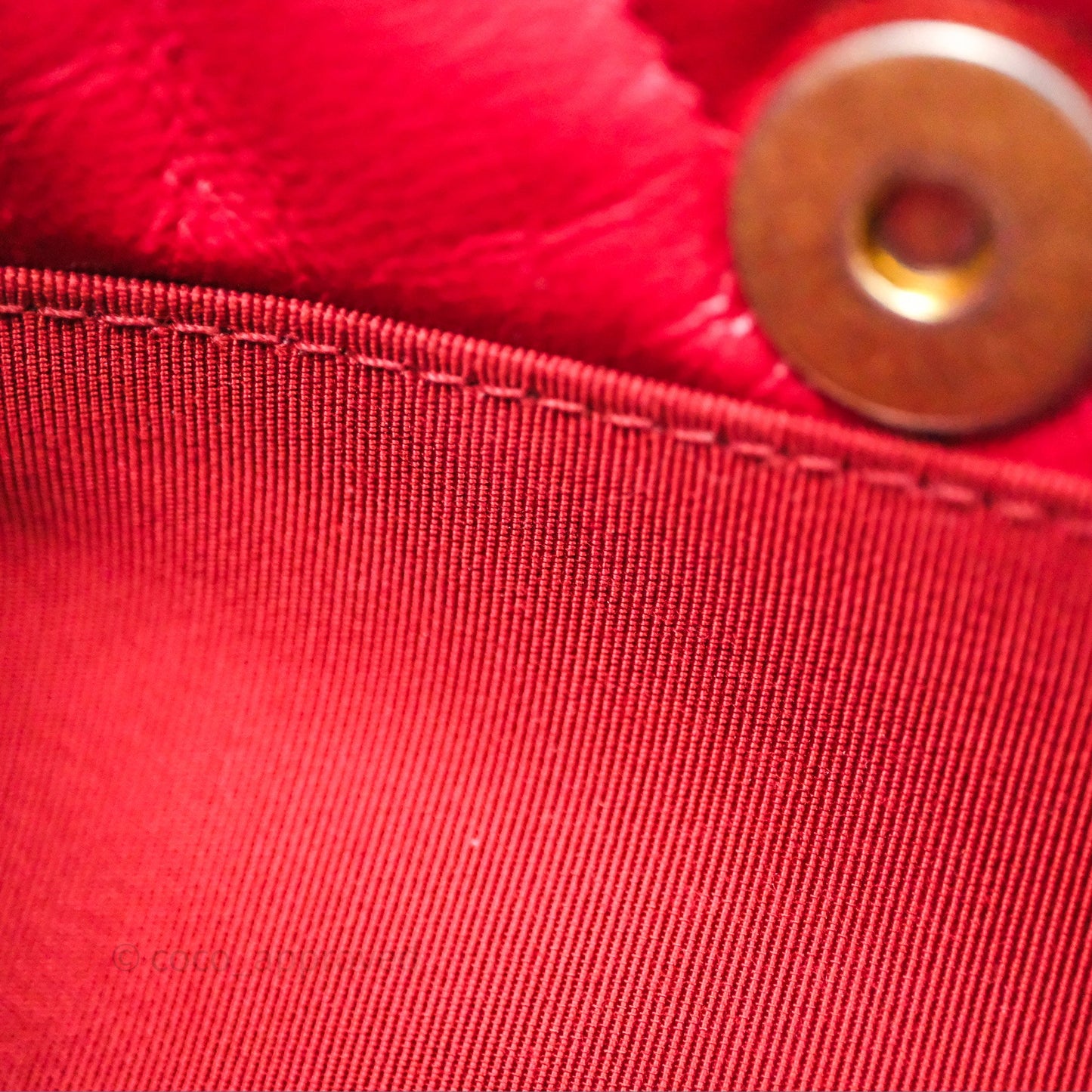 Chanel 19 Small Red Mixed Hardware