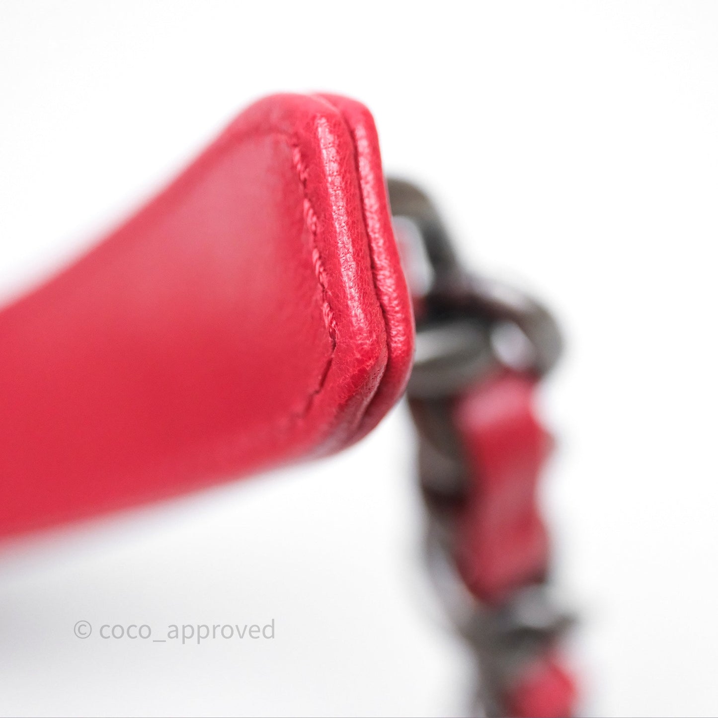 Chanel 19 Small Red Mixed Hardware