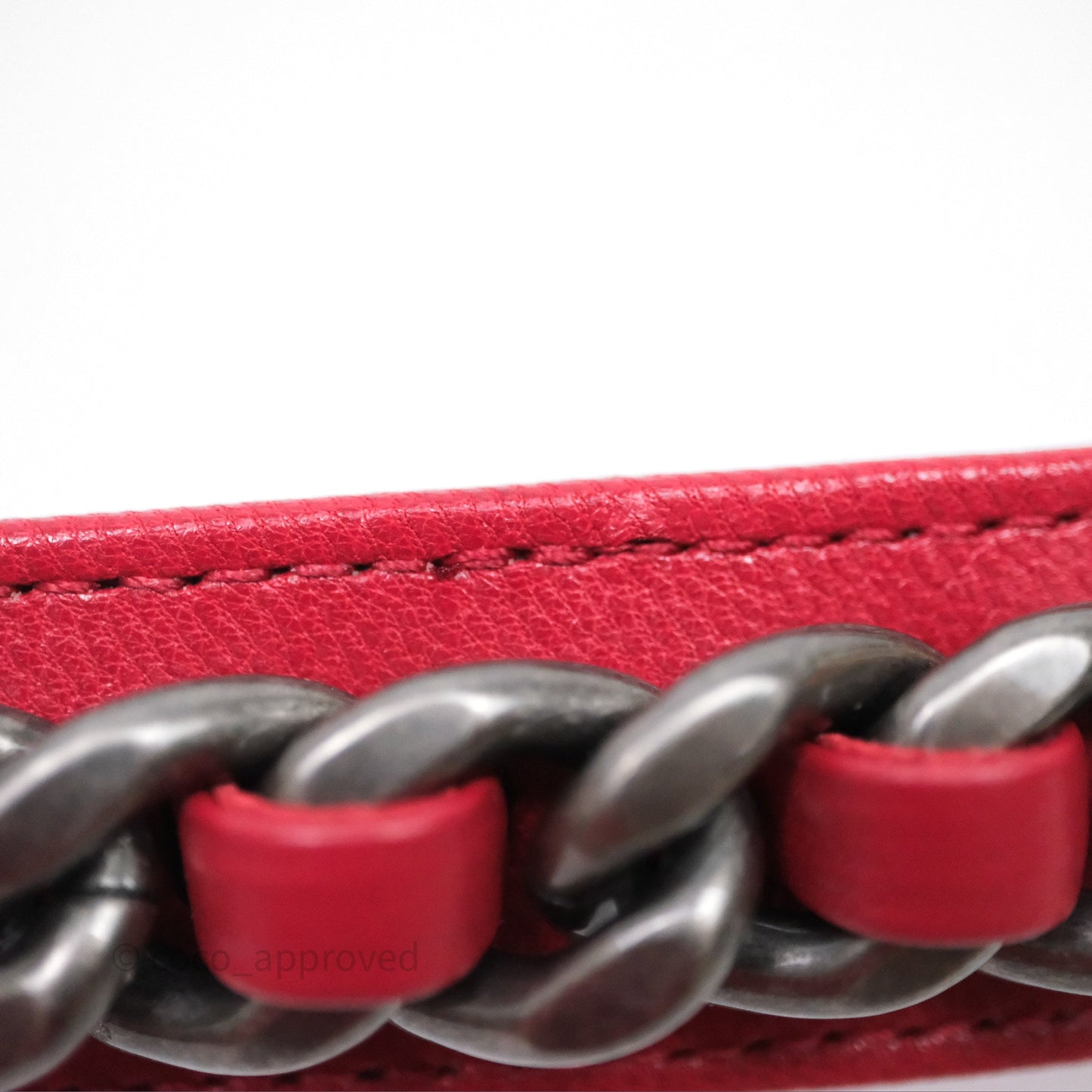 Chanel 19 Small Red Mixed Hardware