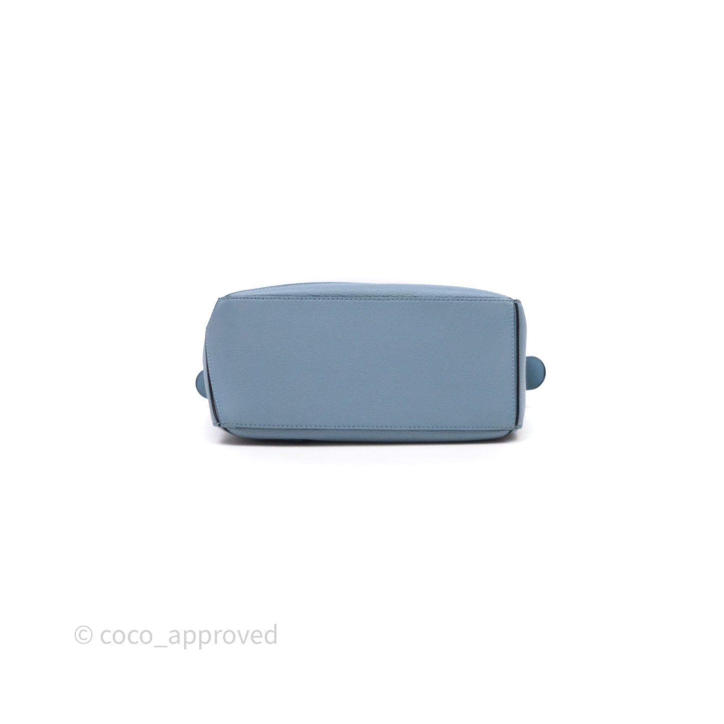 Loewe Small Puzzle Bag Stone Blue Calfskin