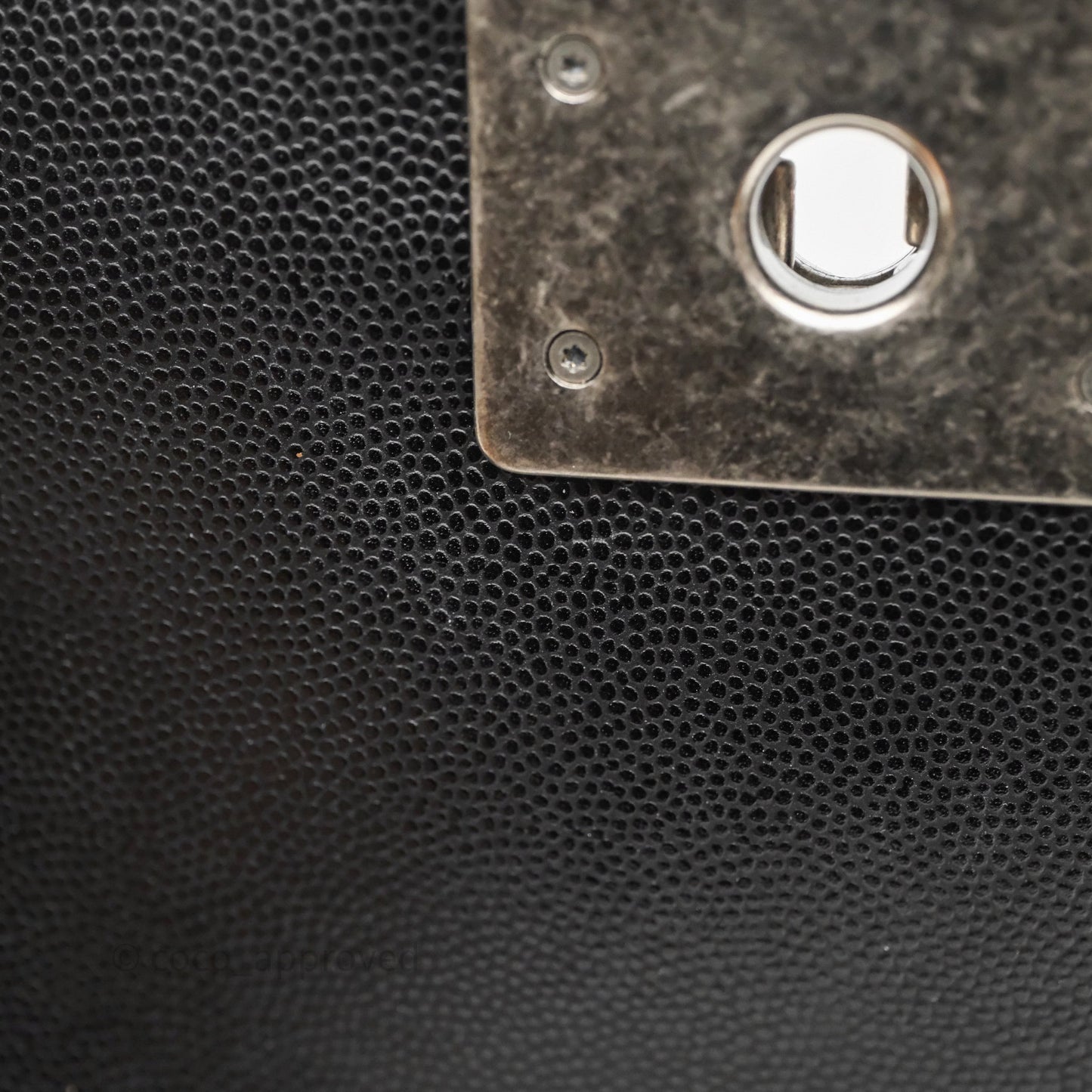 Chanel Small Boy Black Caviar Ruthenium Hardware