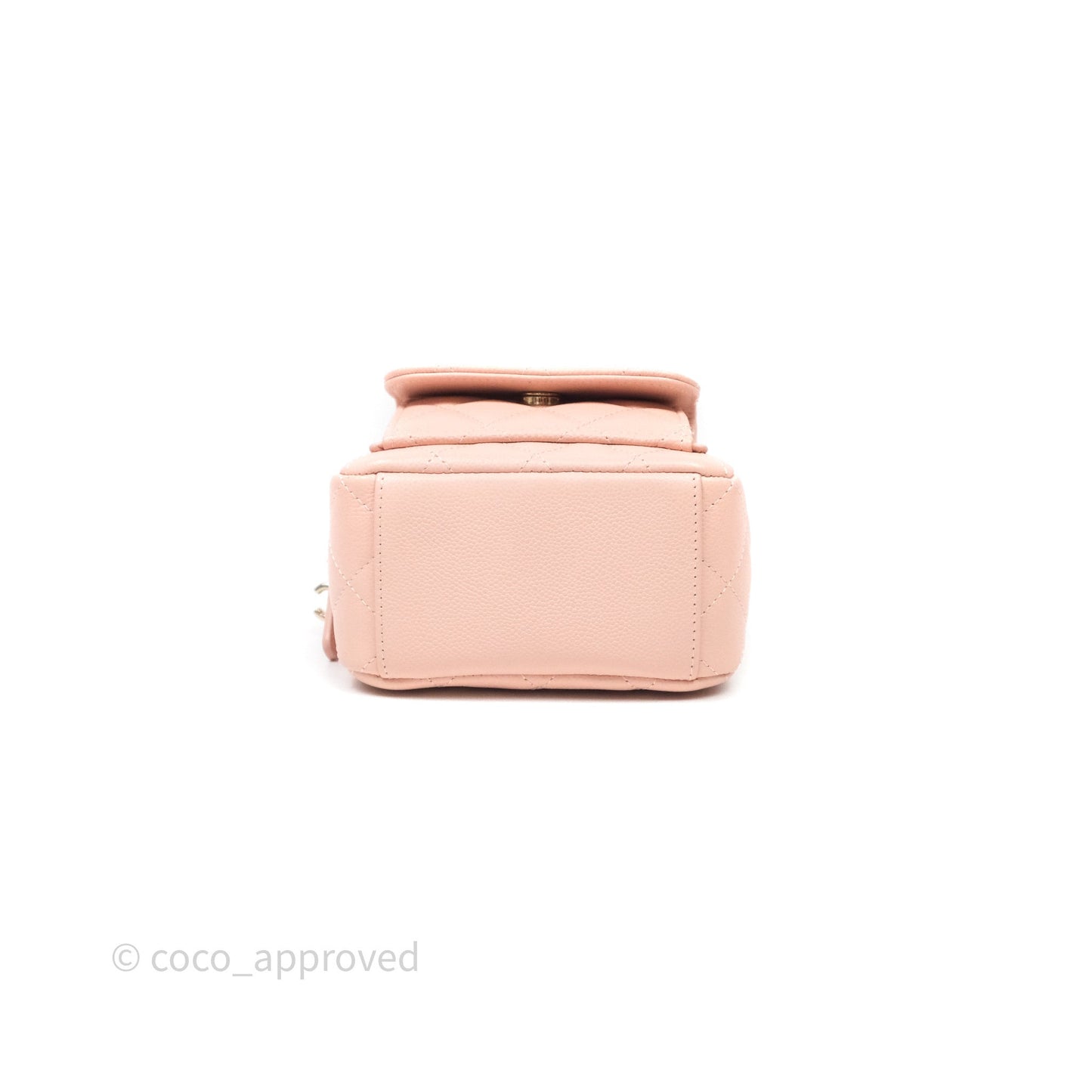 Chanel Classic Mini Backpack Pink Caviar Gold Hardware