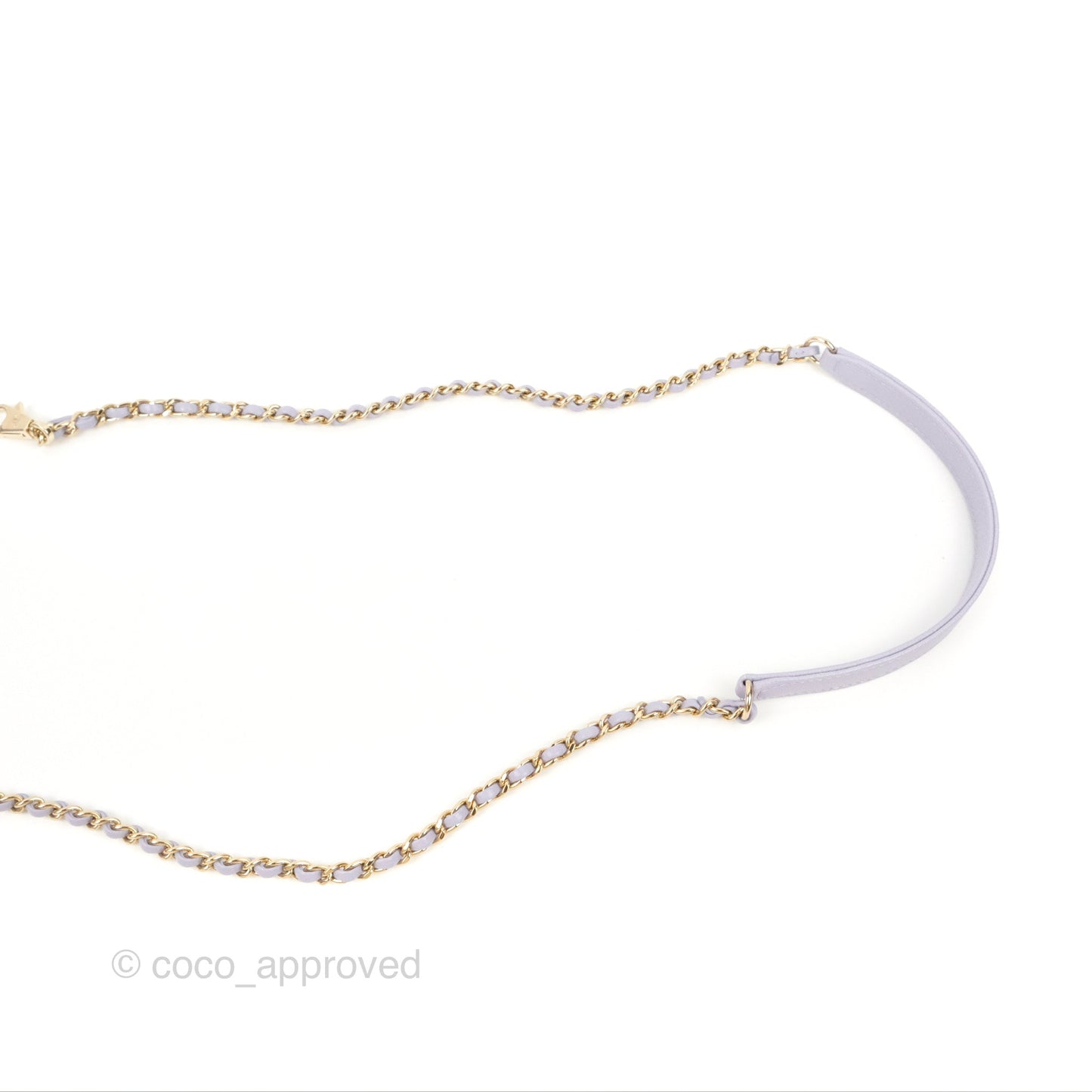 Chanel Small Coco Handle Chevron Purple Lilac Caviar Gold Hardware 21K