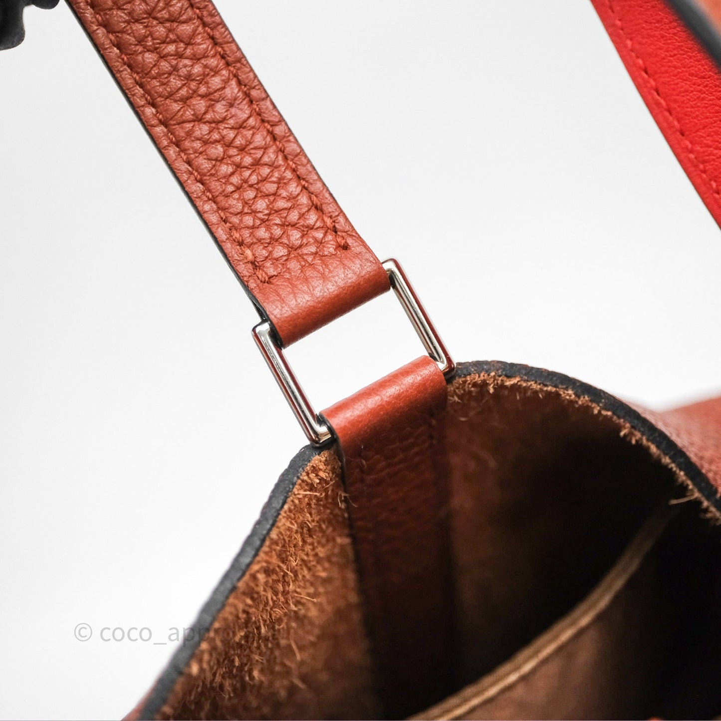 Hermès Picotin 22 Cuivre 6C Clemence Palladium Hardware
