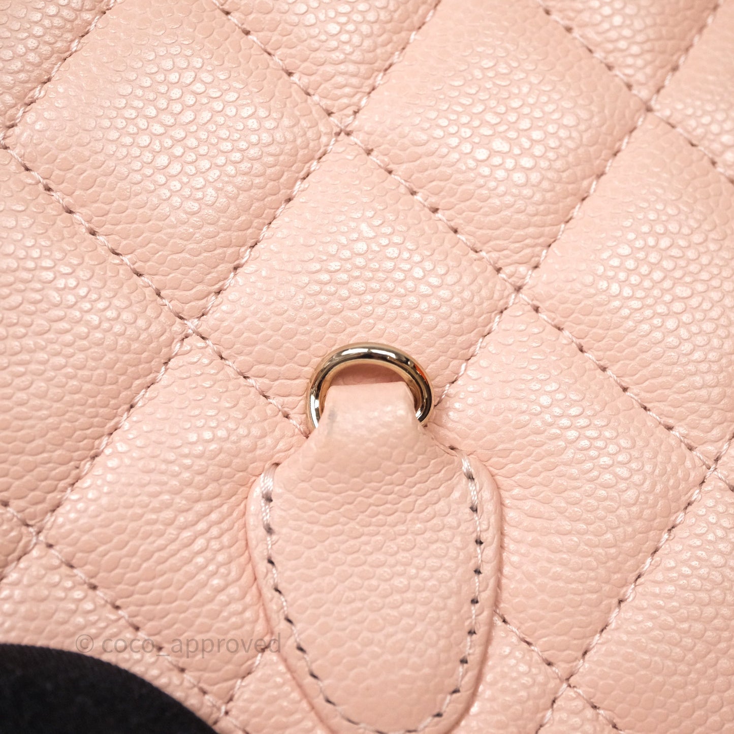 Chanel Classic Mini Backpack Pink Caviar Gold Hardware