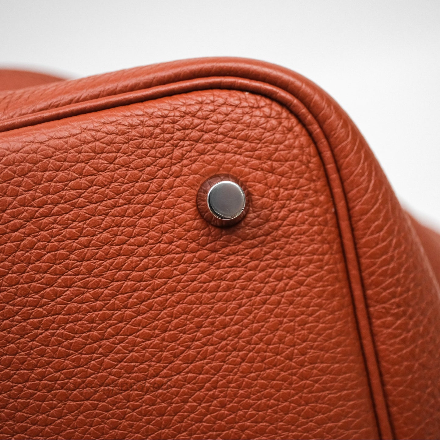 Hermès Picotin 22 Cuivre 6C Clemence Palladium Hardware