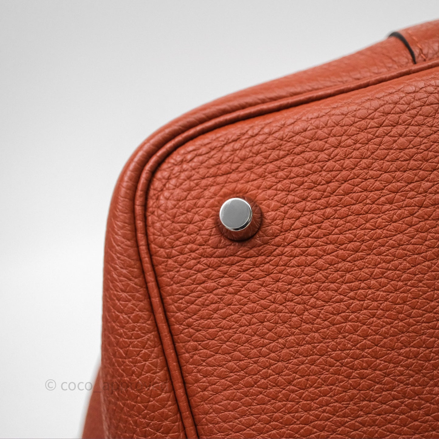 Hermès Picotin 22 Cuivre 6C Clemence Palladium Hardware