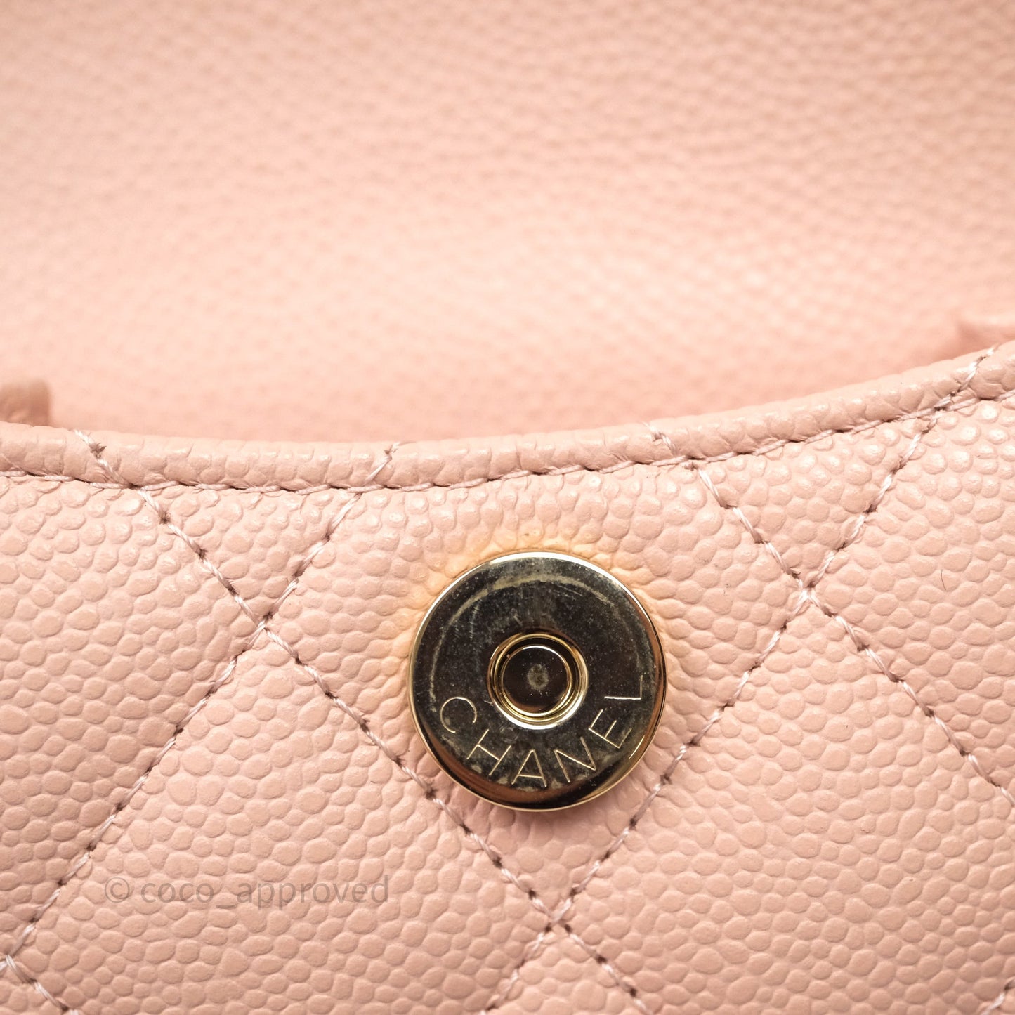 Chanel Classic Mini Backpack Pink Caviar Gold Hardware