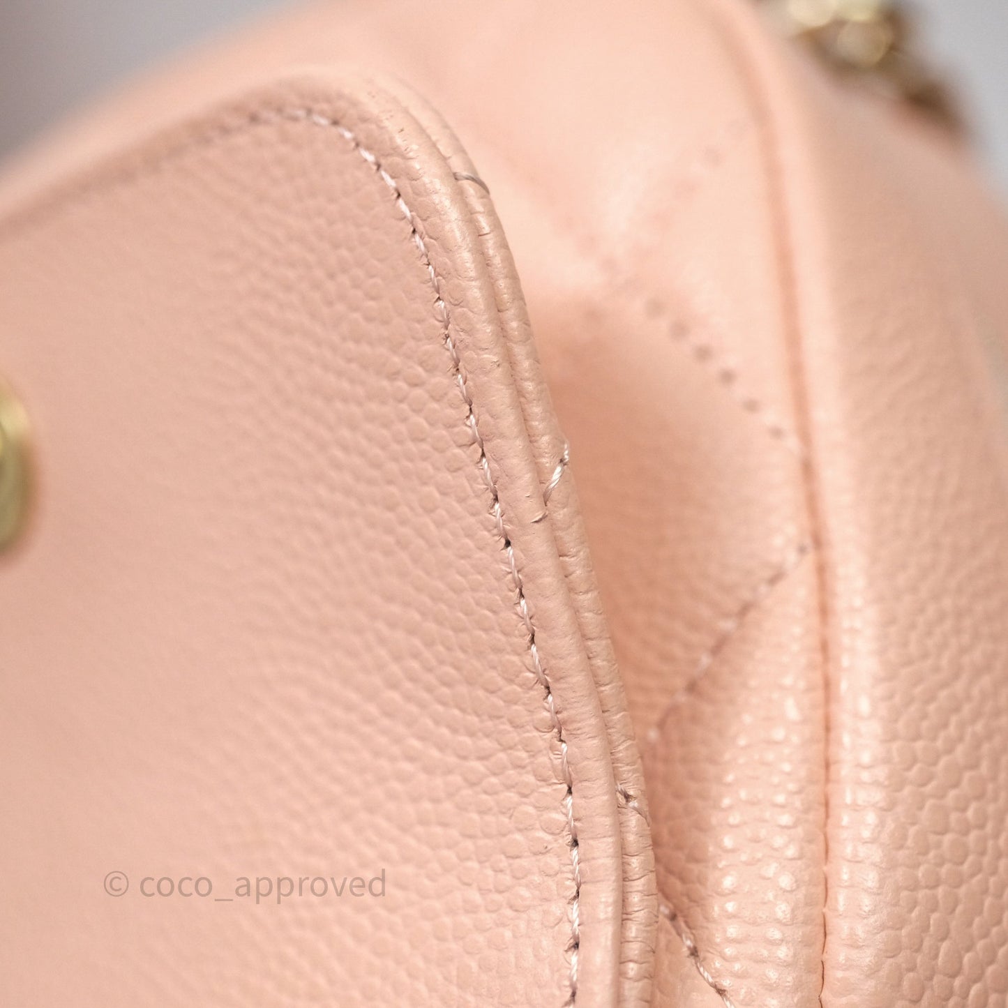 Chanel Classic Mini Backpack Pink Caviar Gold Hardware