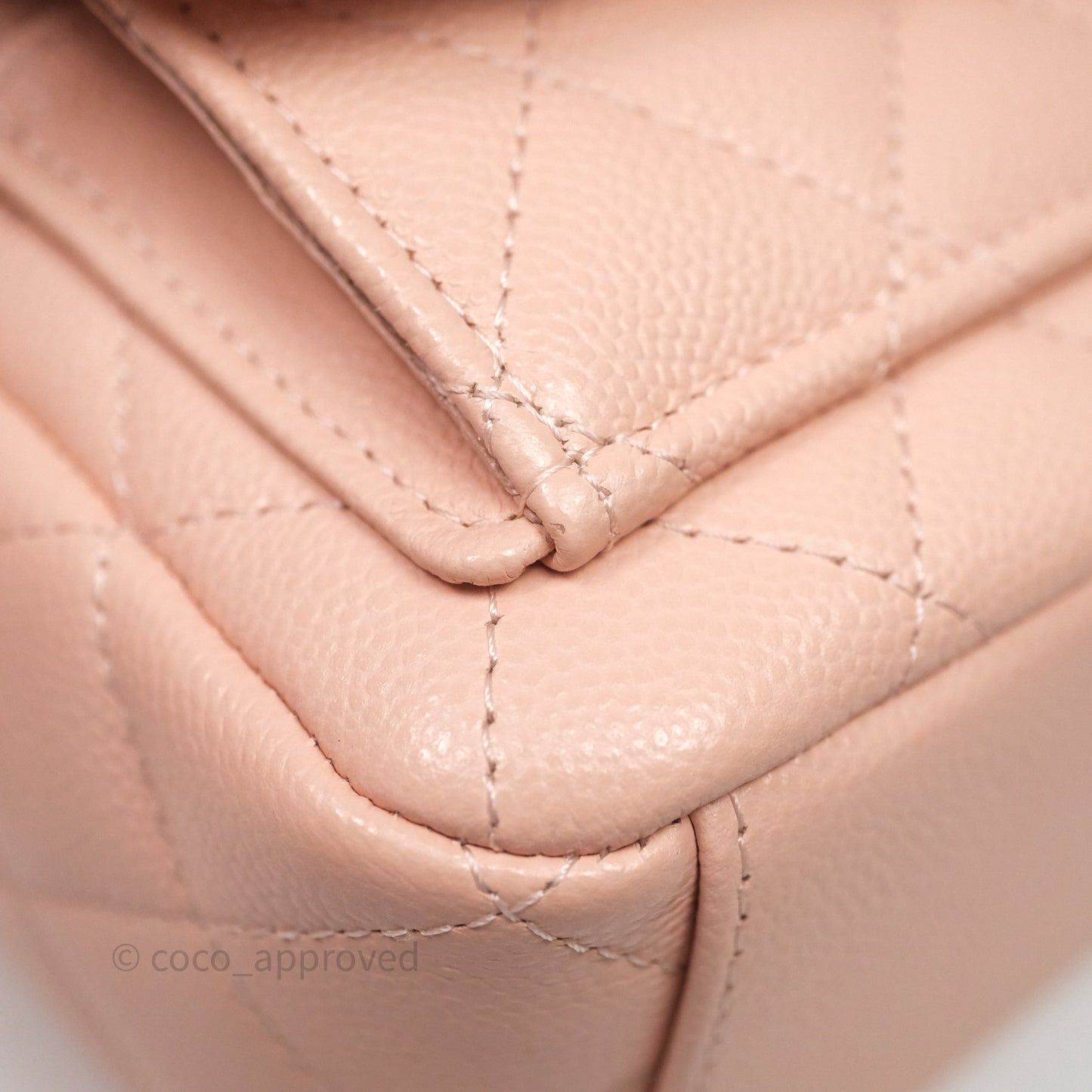 Chanel Classic Mini Backpack Pink Caviar Gold Hardware