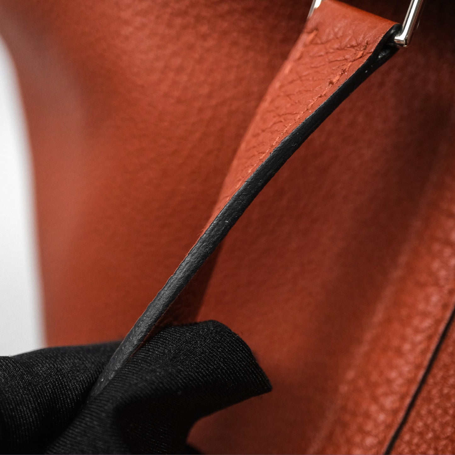 Hermès Picotin 22 Cuivre 6C Clemence Palladium Hardware