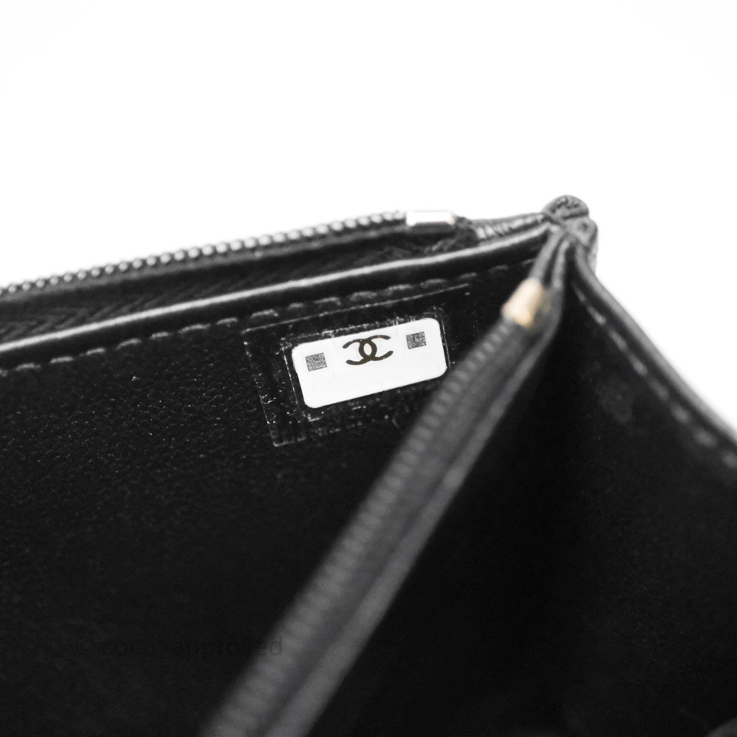 Chanel Top Handle Mini WOC Phone Holder Black Lambskin Gold Hardware