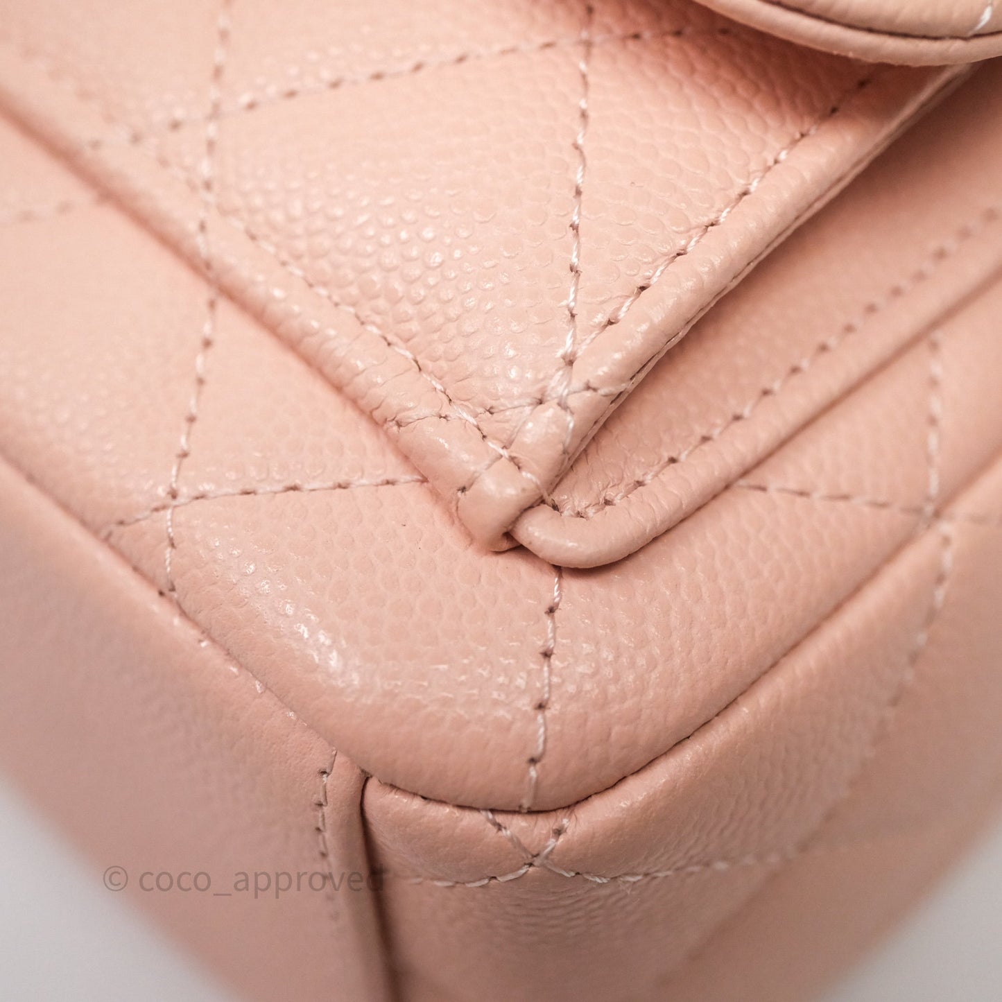 Chanel Classic Mini Backpack Pink Caviar Gold Hardware