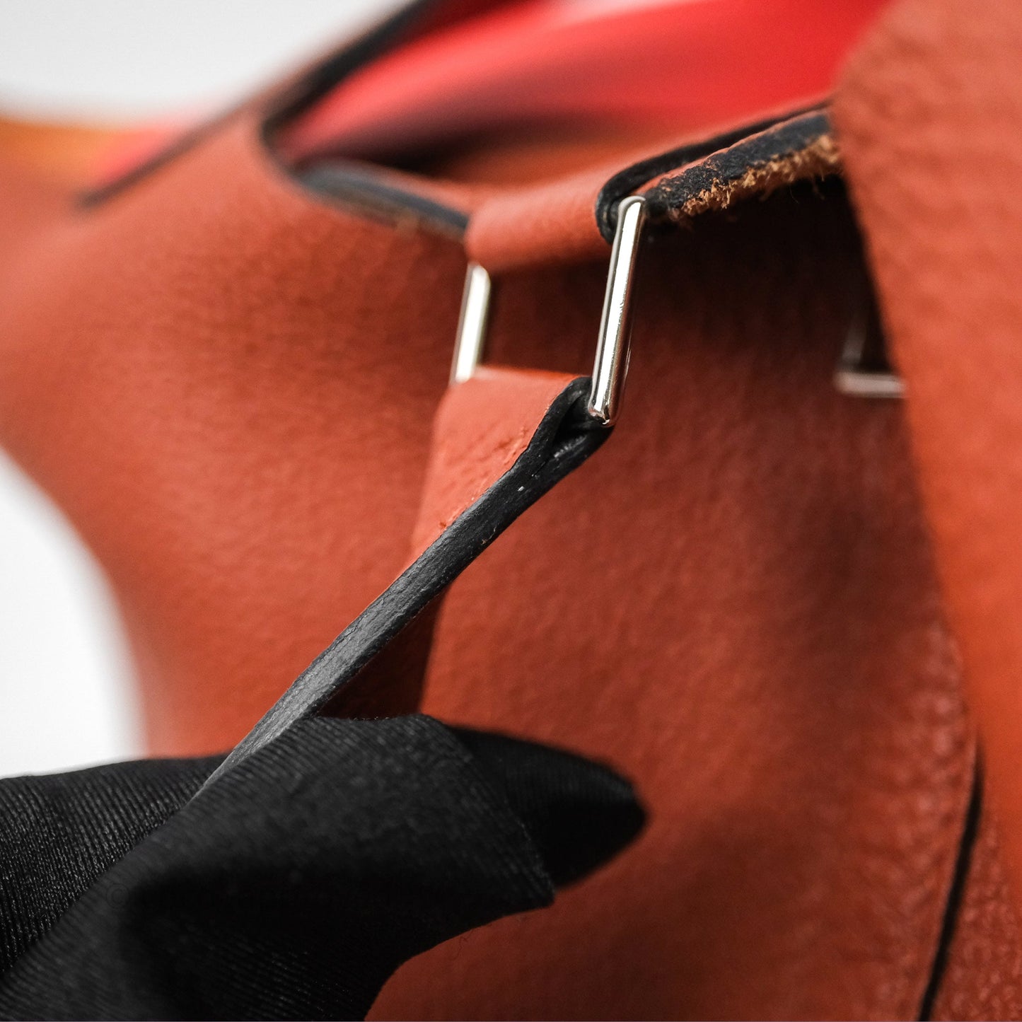 Hermès Picotin 22 Cuivre 6C Clemence Palladium Hardware