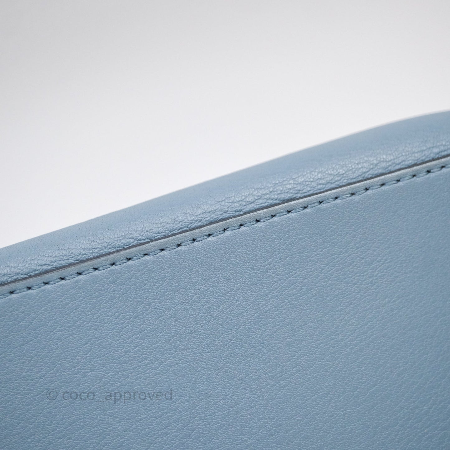 Loewe Small Puzzle Bag Stone Blue Calfskin