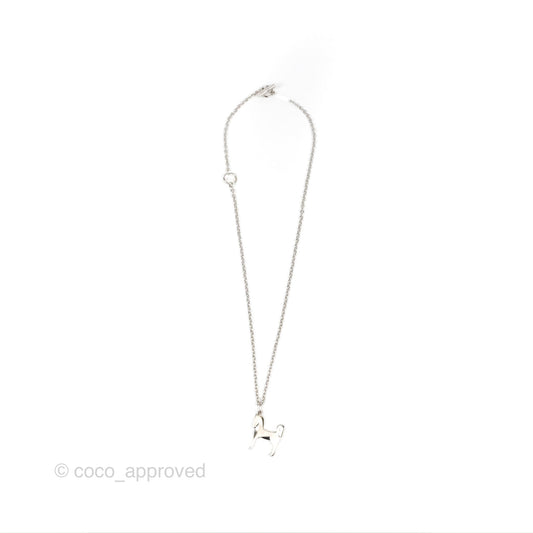 Hermes Panache Necklace Brushed Palladium Hardware