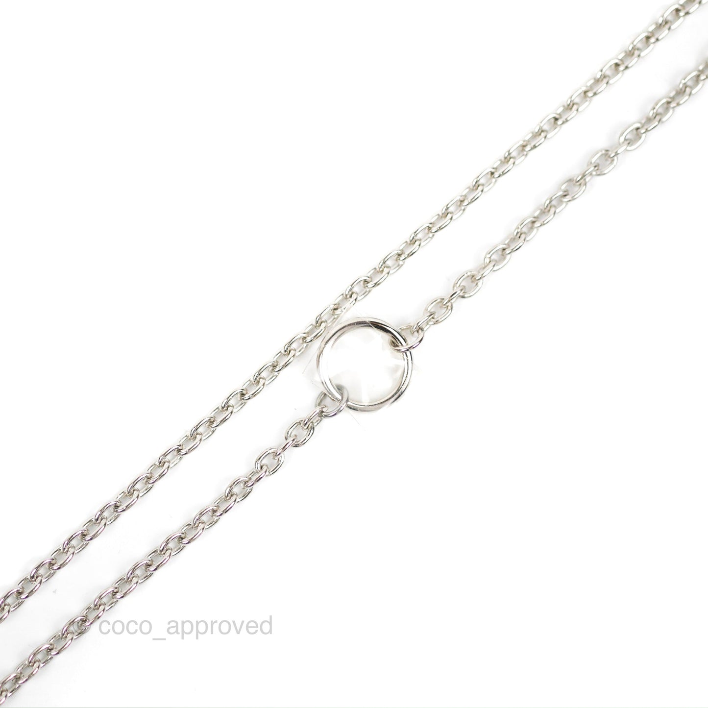 Hermes Panache Necklace Brushed Palladium Hardware