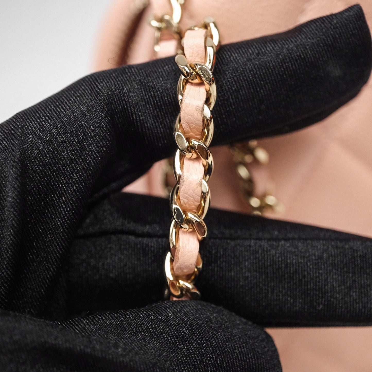Chanel Classic Mini Backpack Pink Caviar Gold Hardware