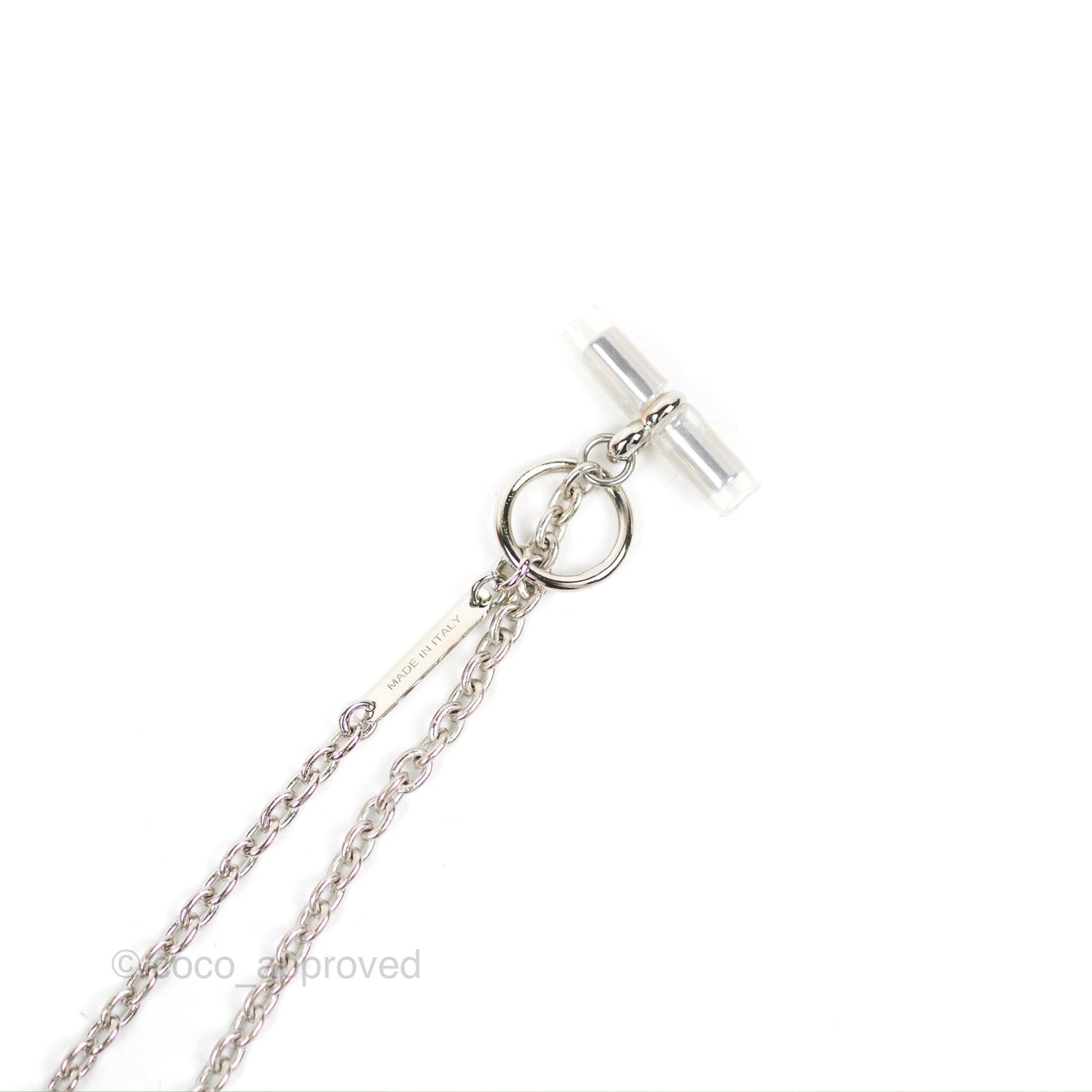Hermes Panache Necklace Brushed Palladium Hardware
