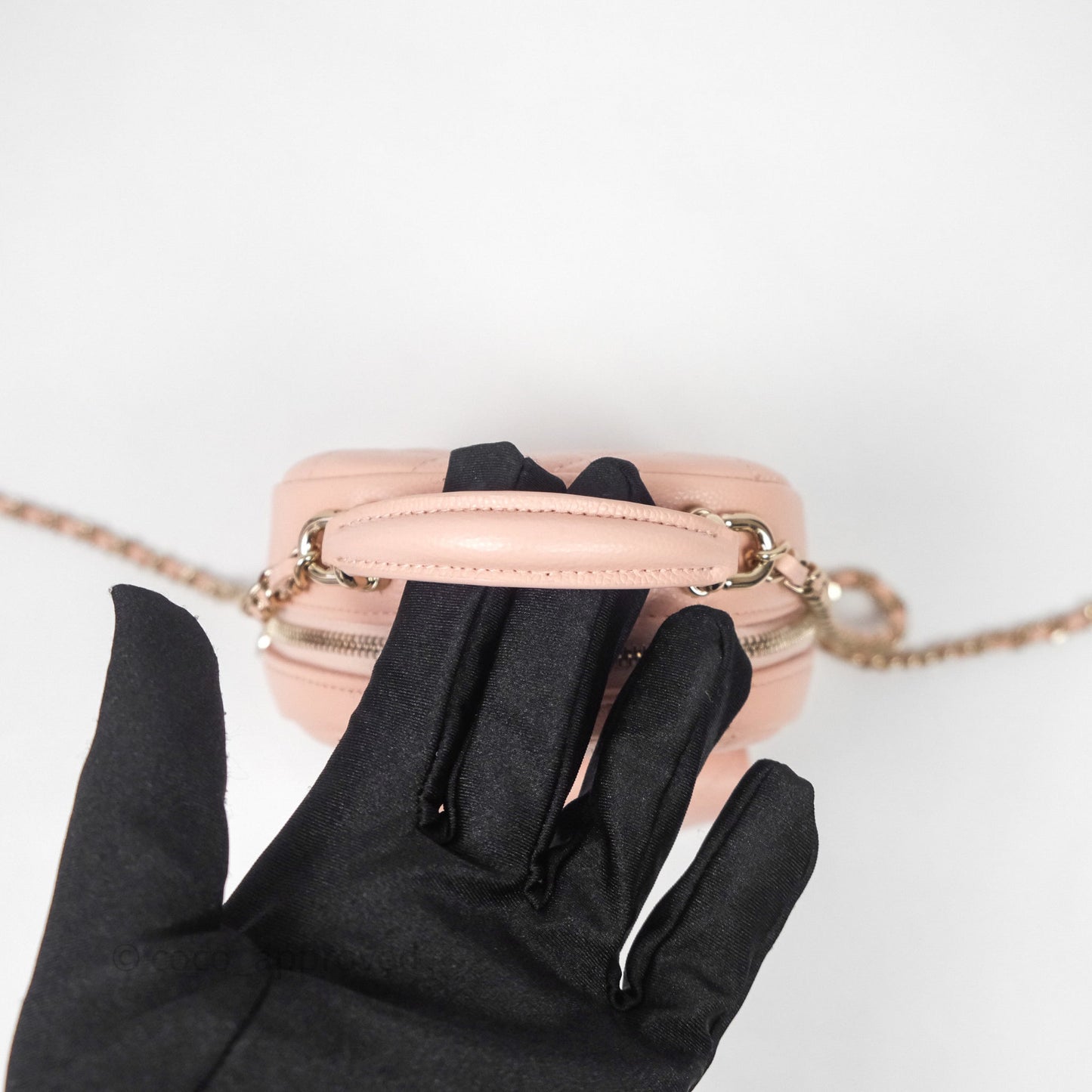 Chanel Classic Mini Backpack Pink Caviar Gold Hardware