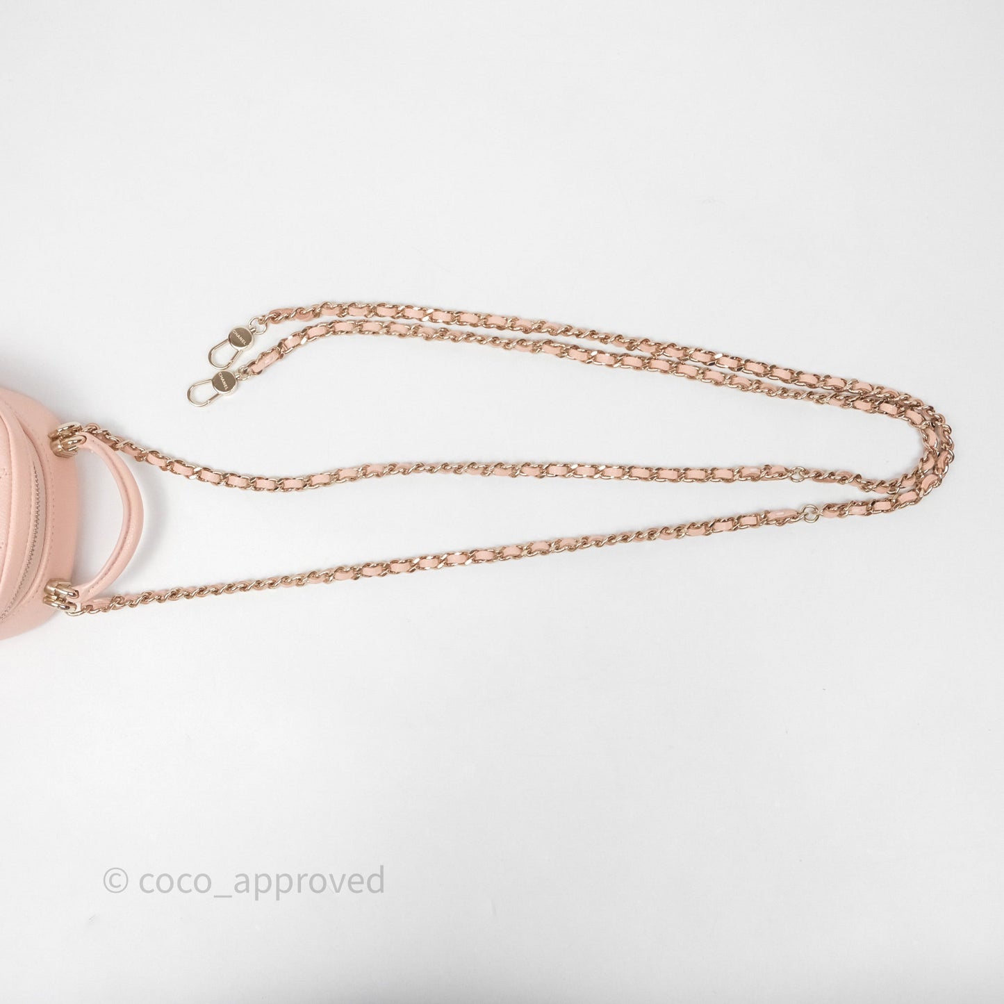 Chanel Classic Mini Backpack Pink Caviar Gold Hardware