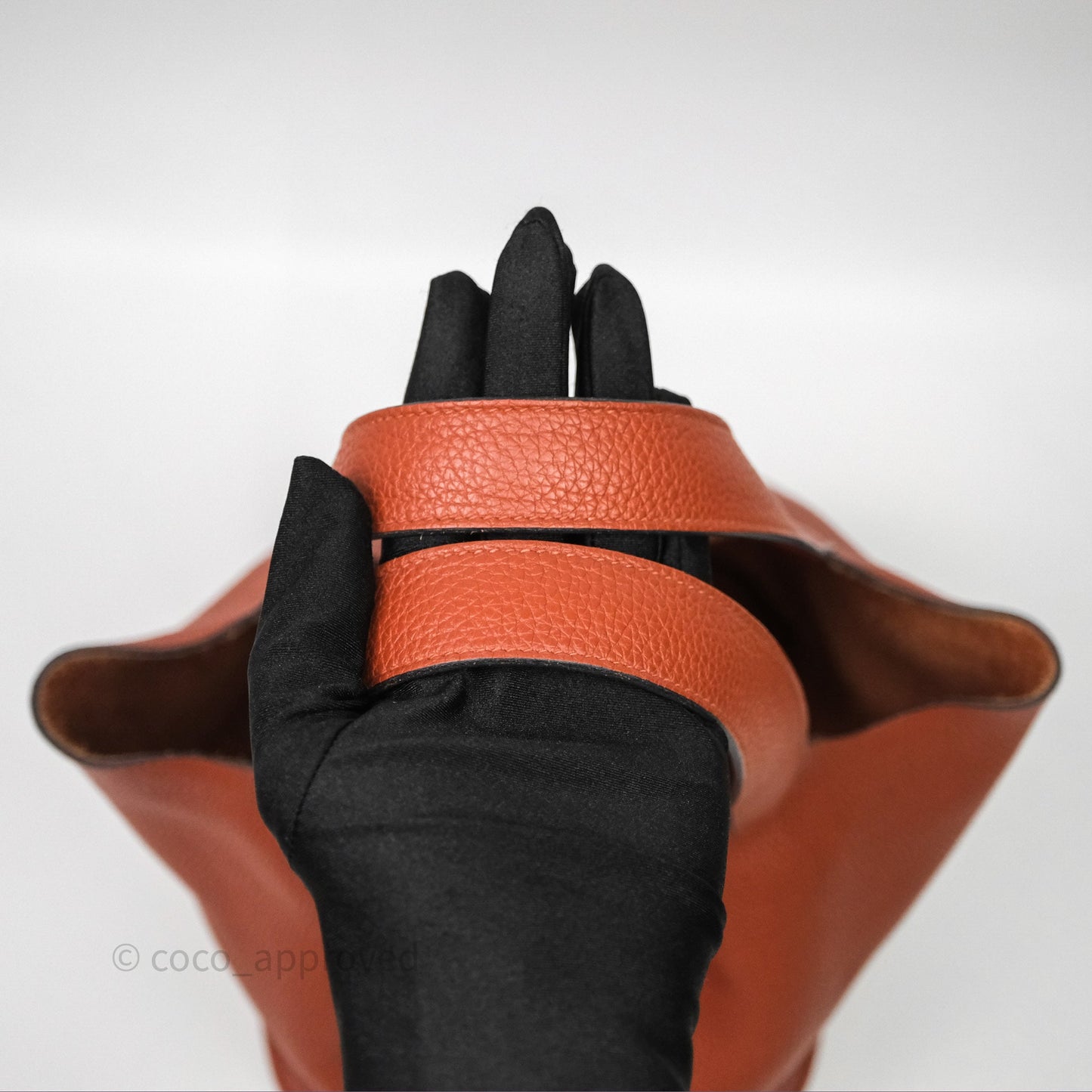 Hermès Picotin 22 Cuivre 6C Clemence Palladium Hardware