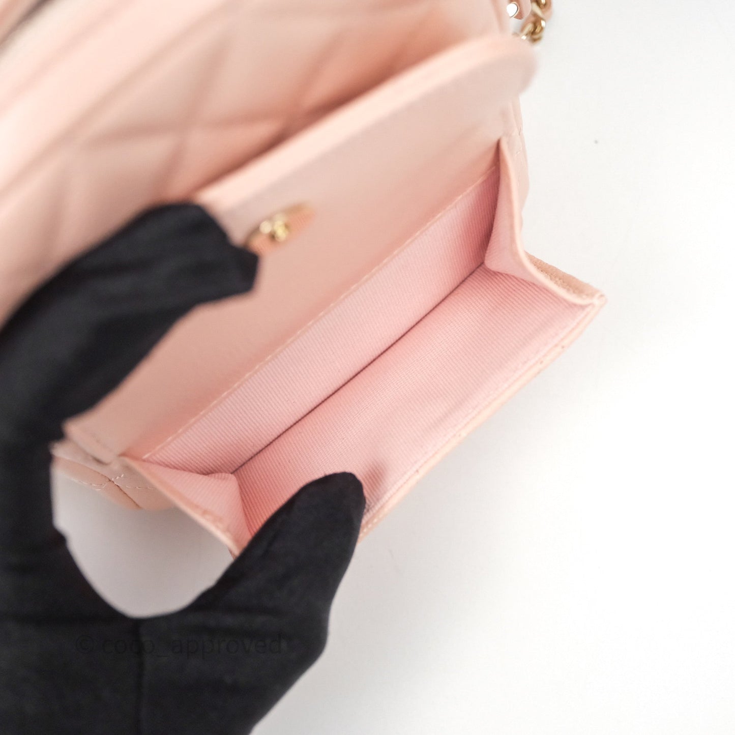Chanel Classic Mini Backpack Pink Caviar Gold Hardware
