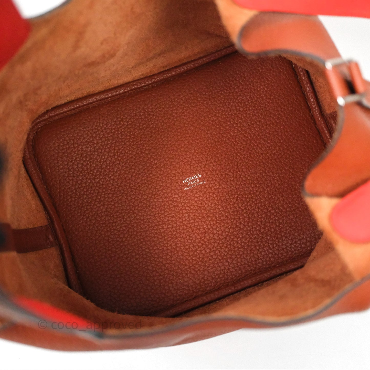 Hermès Picotin 22 Cuivre 6C Clemence Palladium Hardware