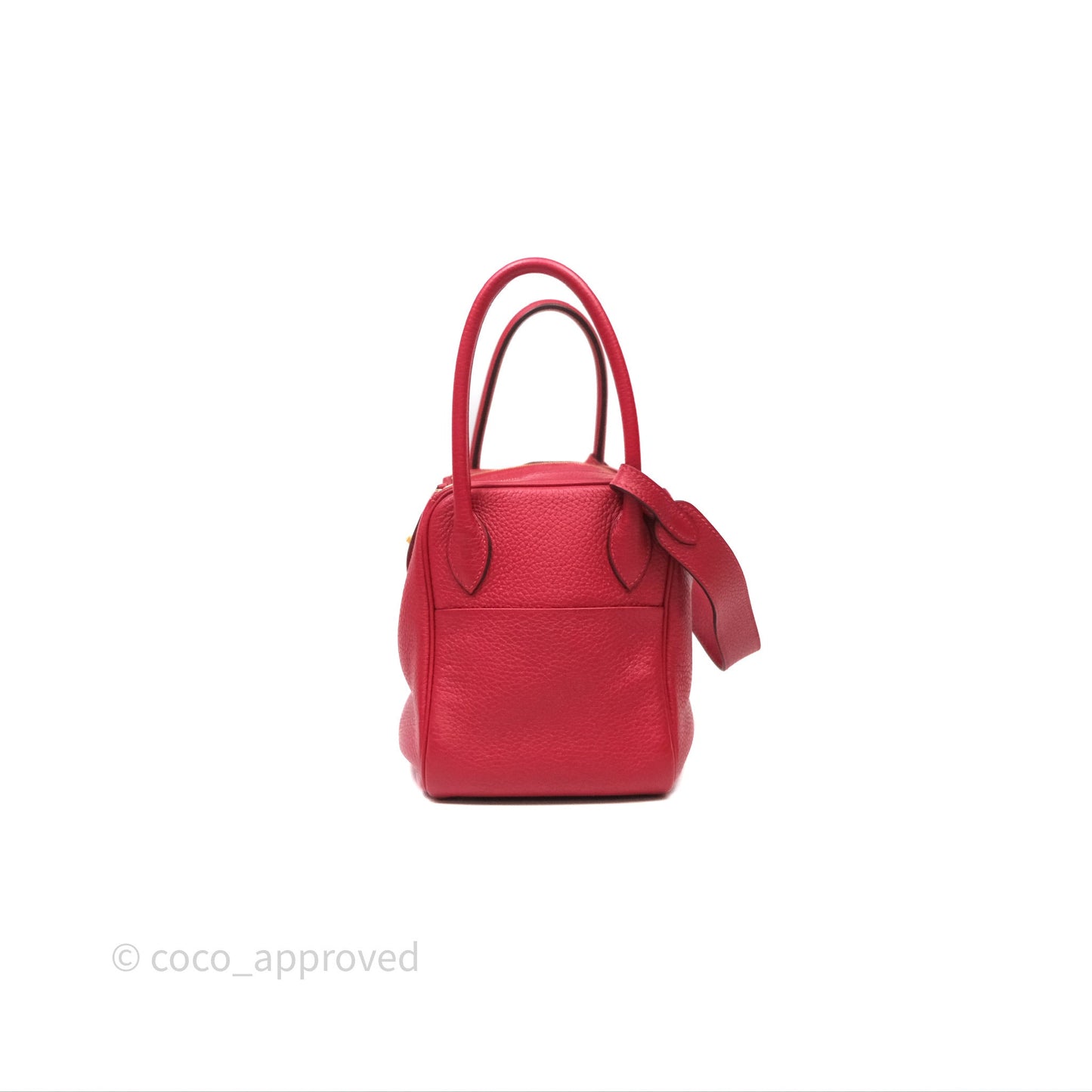 Hermes Lindy 26 Rouge Casaque Q5 Clemence Gold Hardware
