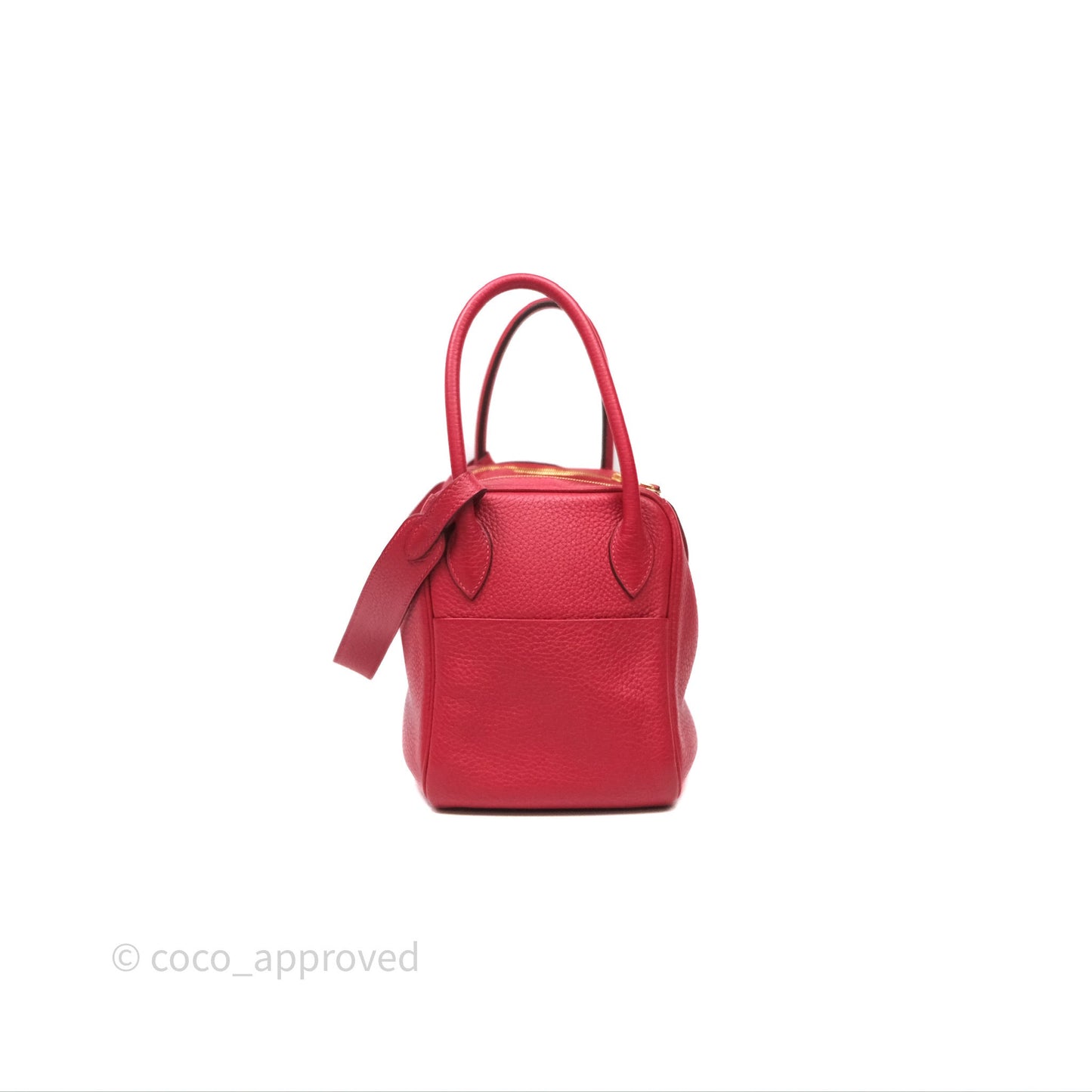 Hermes Lindy 26 Rouge Casaque Q5 Clemence Gold Hardware