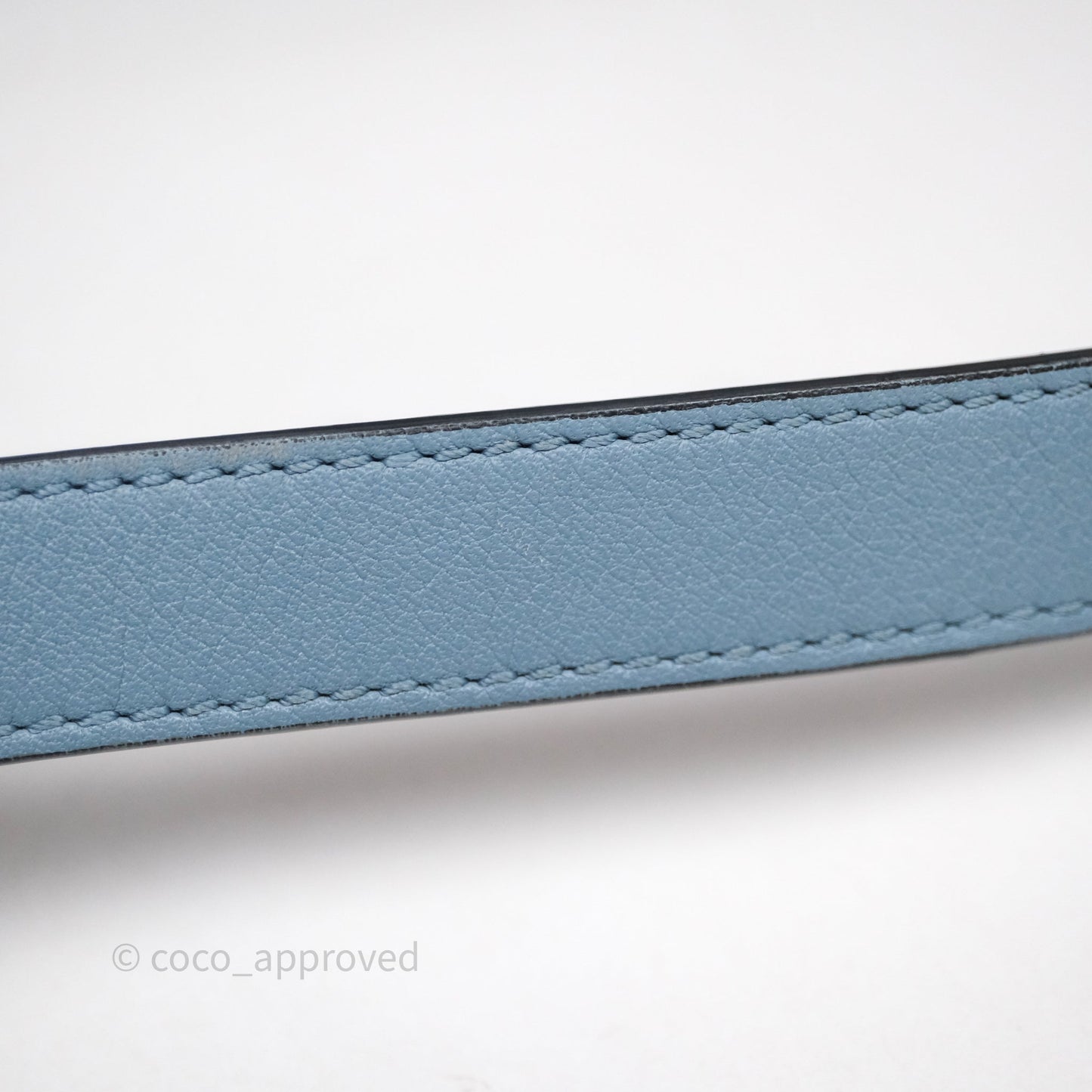 Loewe Small Puzzle Bag Stone Blue Calfskin