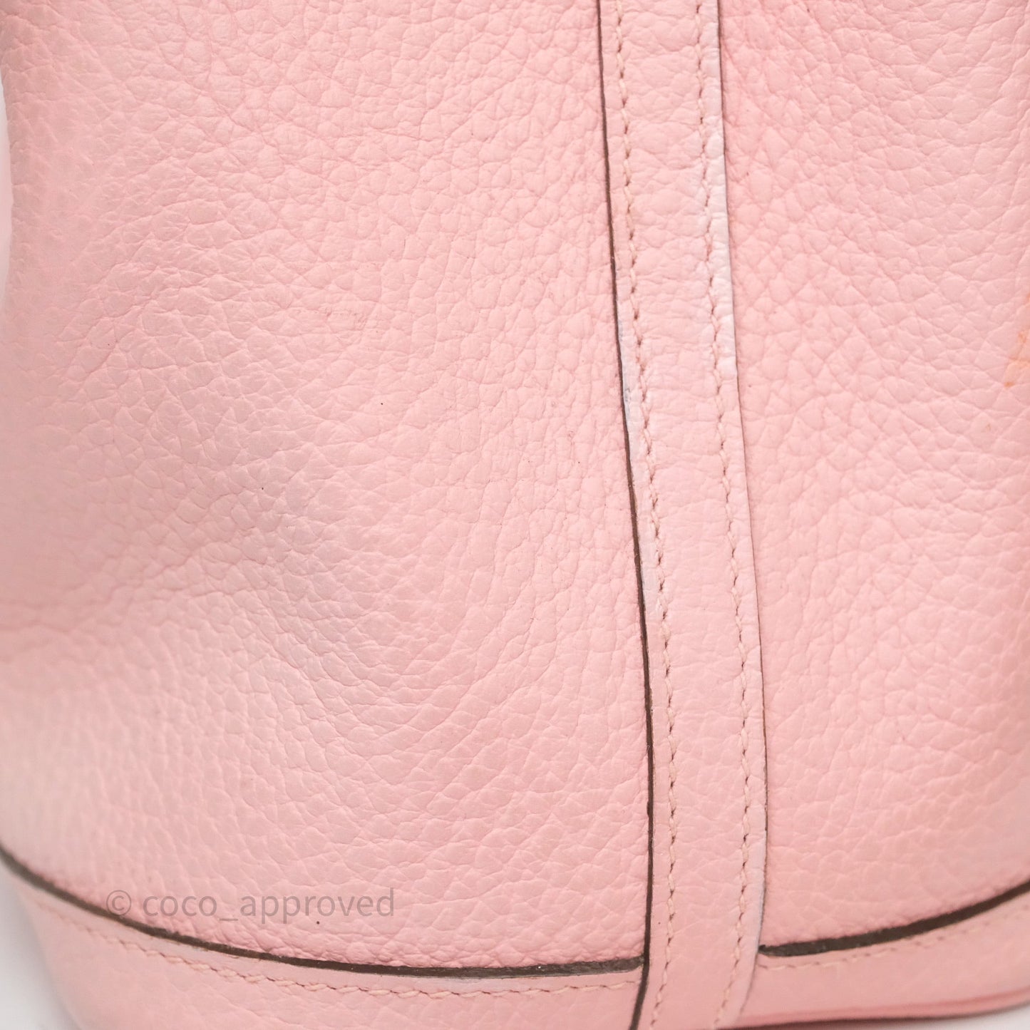 Hermes Garden Party 30 Rose Sakura 3Q Palladium Hardware