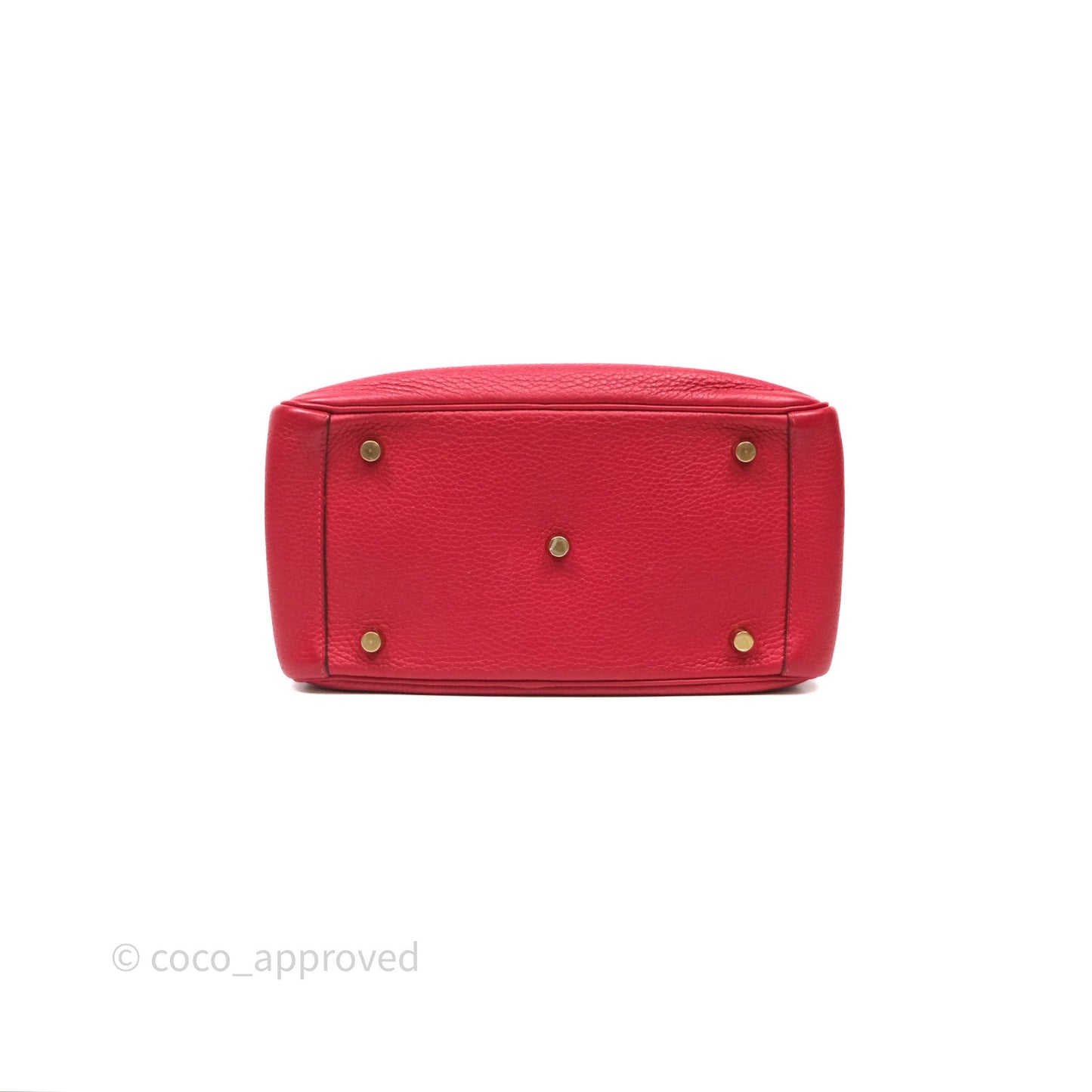 Hermes Lindy 26 Rouge Casaque Q5 Clemence Gold Hardware
