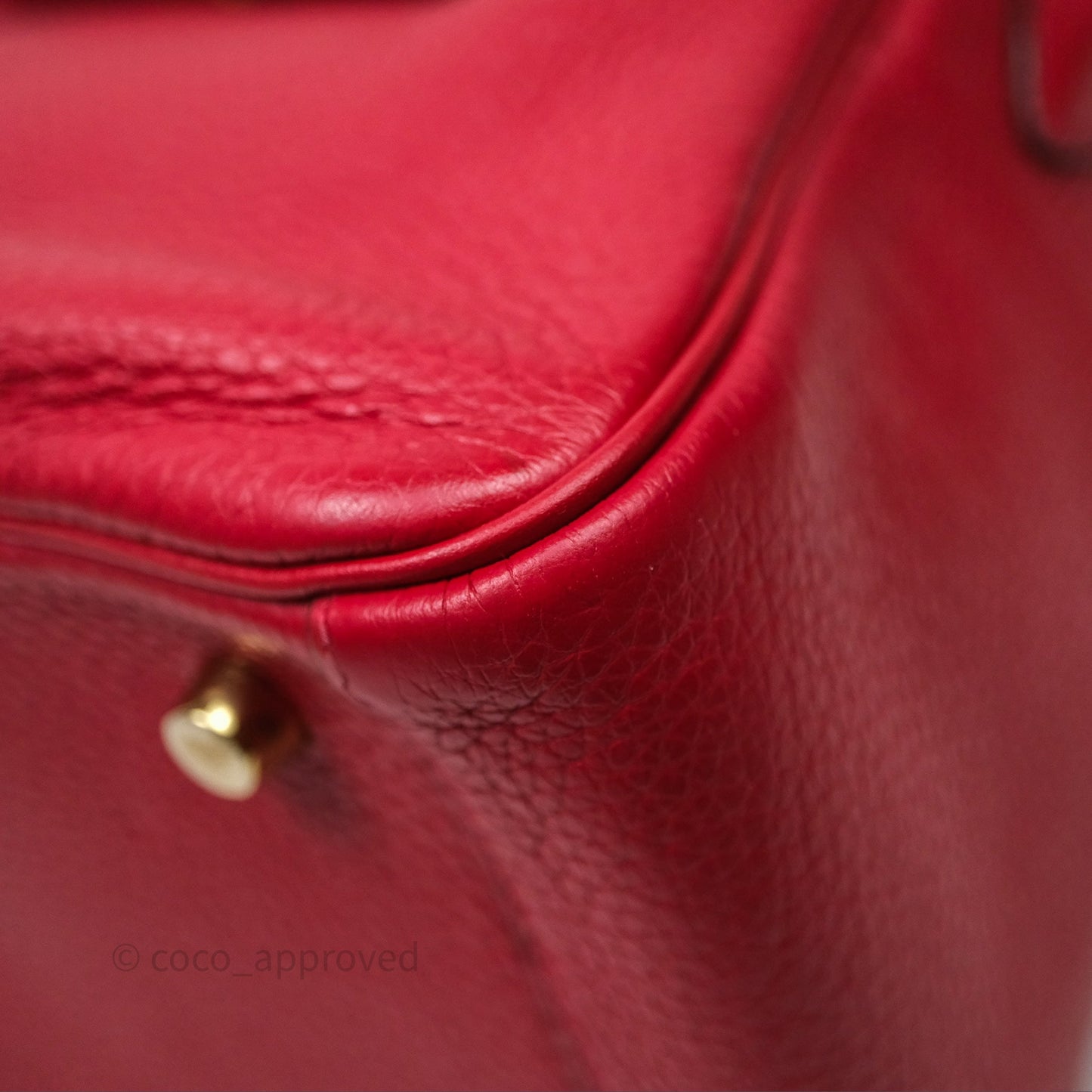Hermes Lindy 26 Rouge Casaque Q5 Clemence Gold Hardware