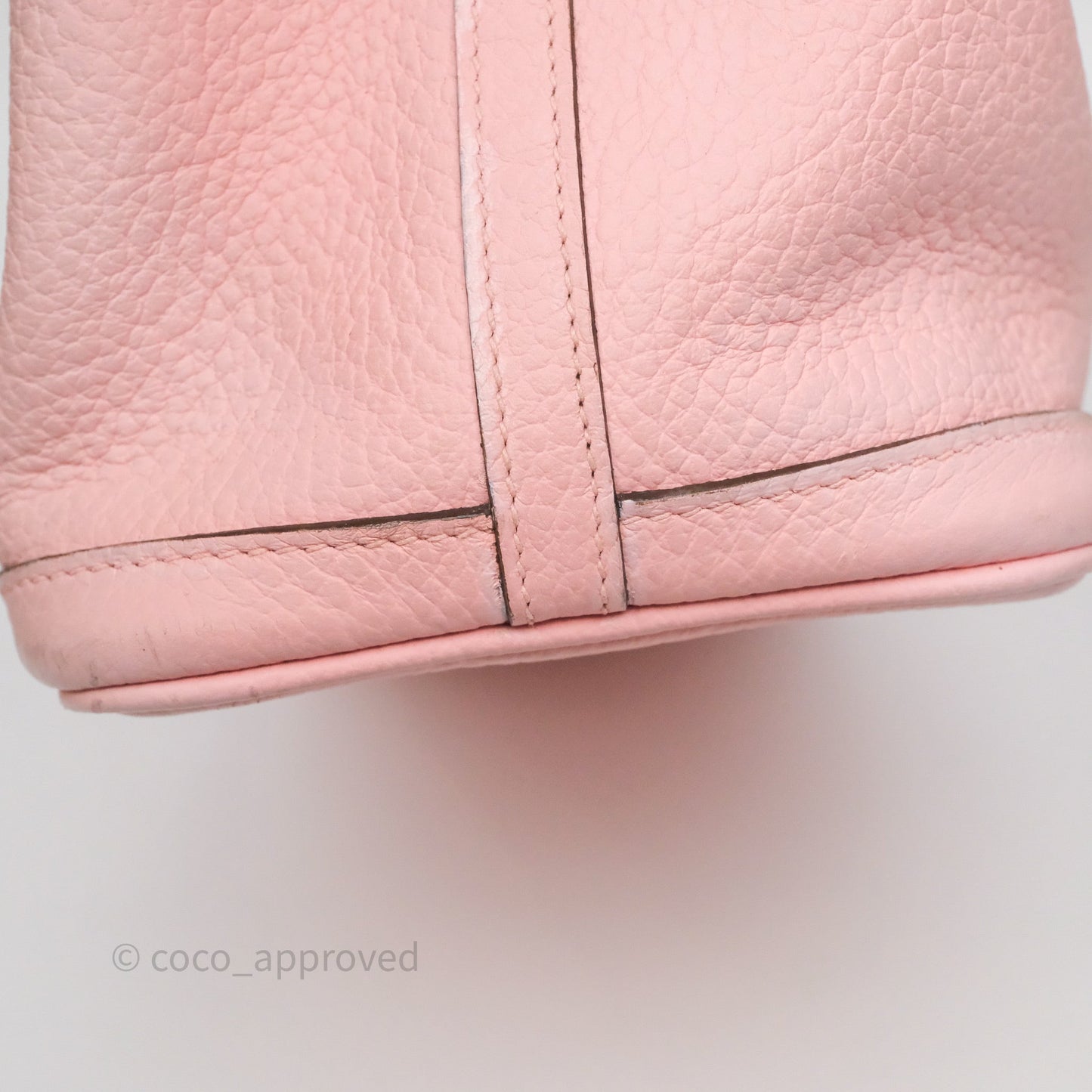 Hermes Garden Party 30 Rose Sakura 3Q Palladium Hardware
