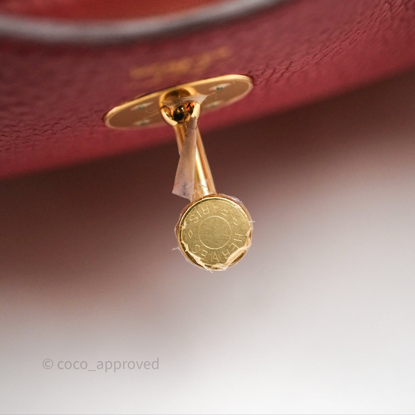 Hermes Lindy 26 Rouge Casaque Q5 Clemence Gold Hardware