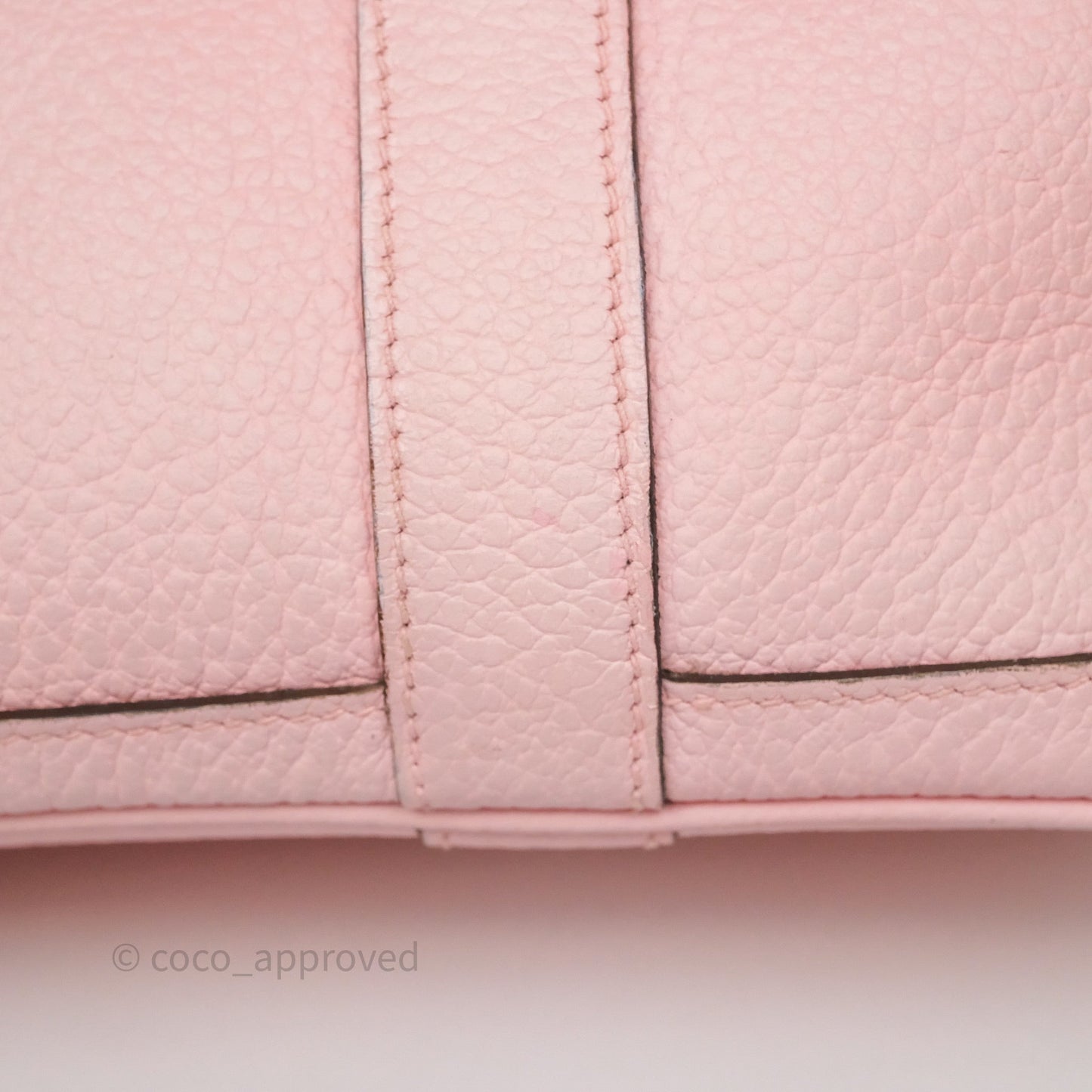Hermes Garden Party 30 Rose Sakura 3Q Palladium Hardware